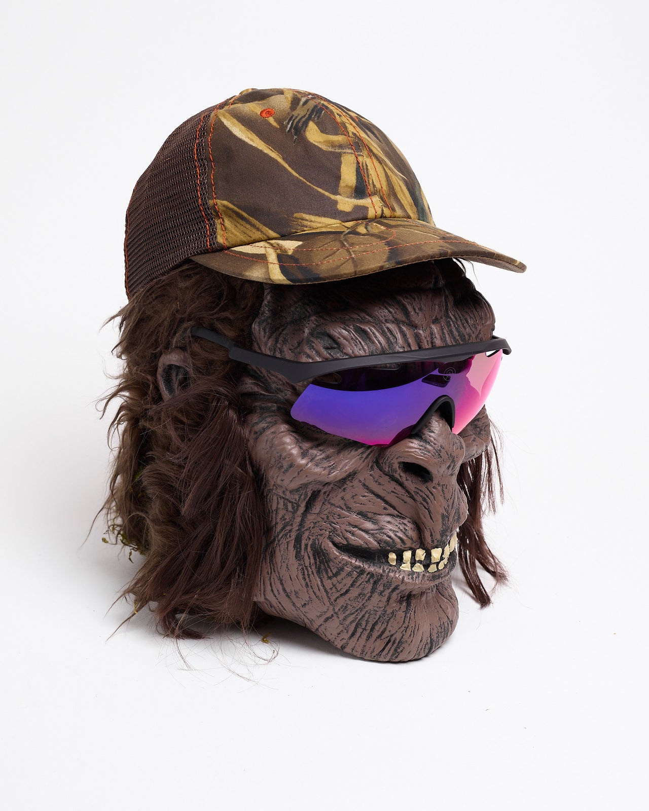 Horse Shoe 6 Panel Cap Wax in Marsh Camo