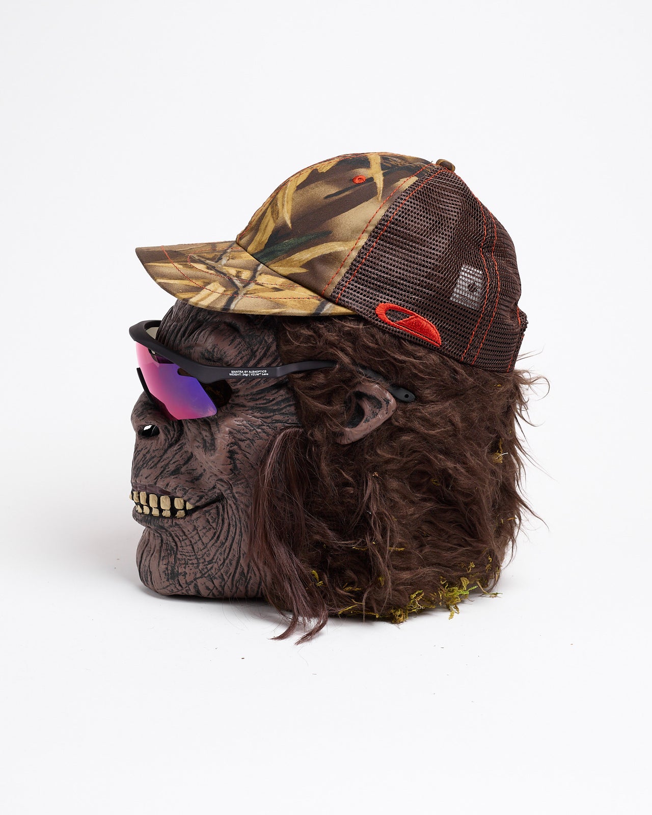 Horse Shoe 6 Panel Cap Wax in Marsh Camo