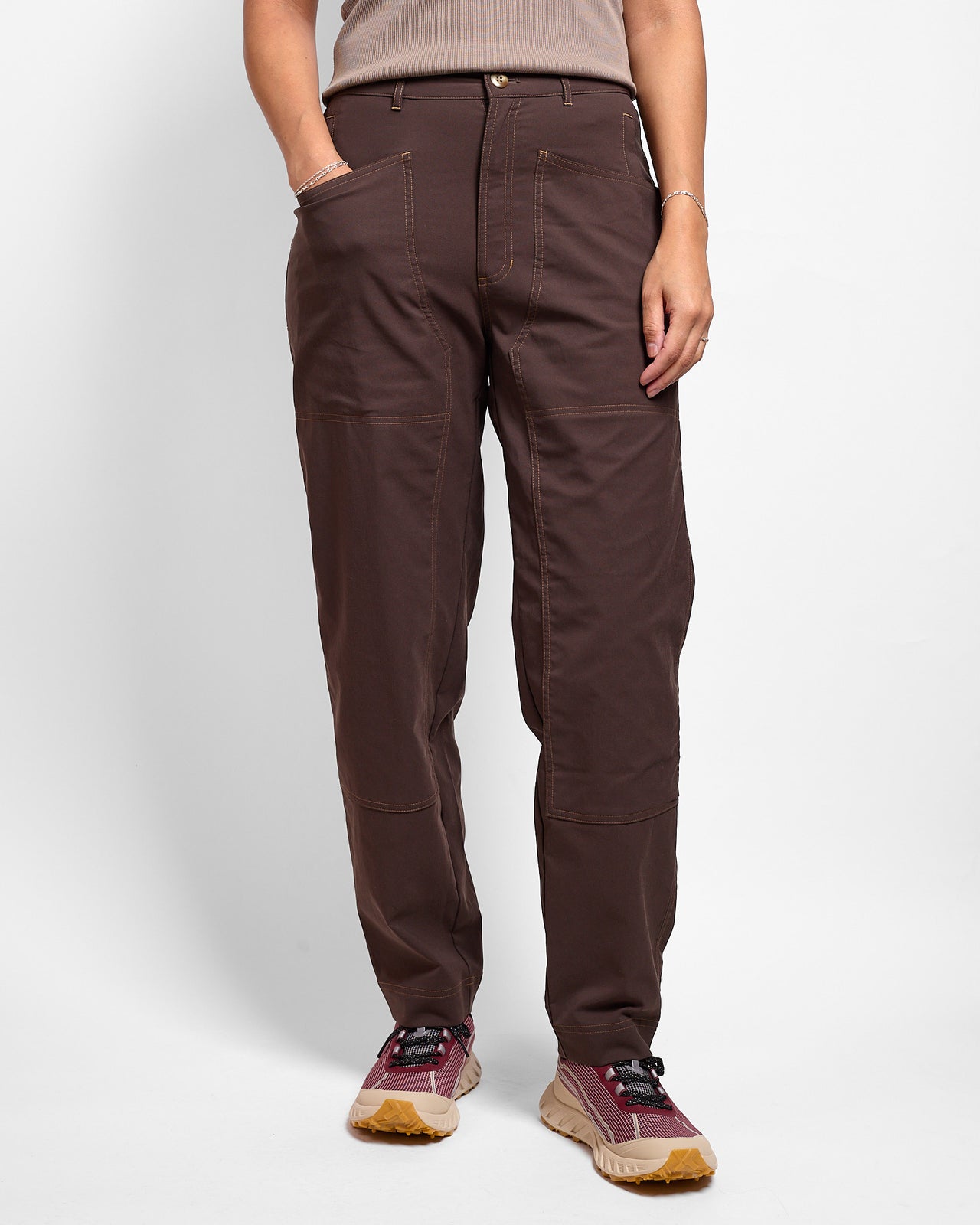 8 Pocket Pant 01 in Garnet