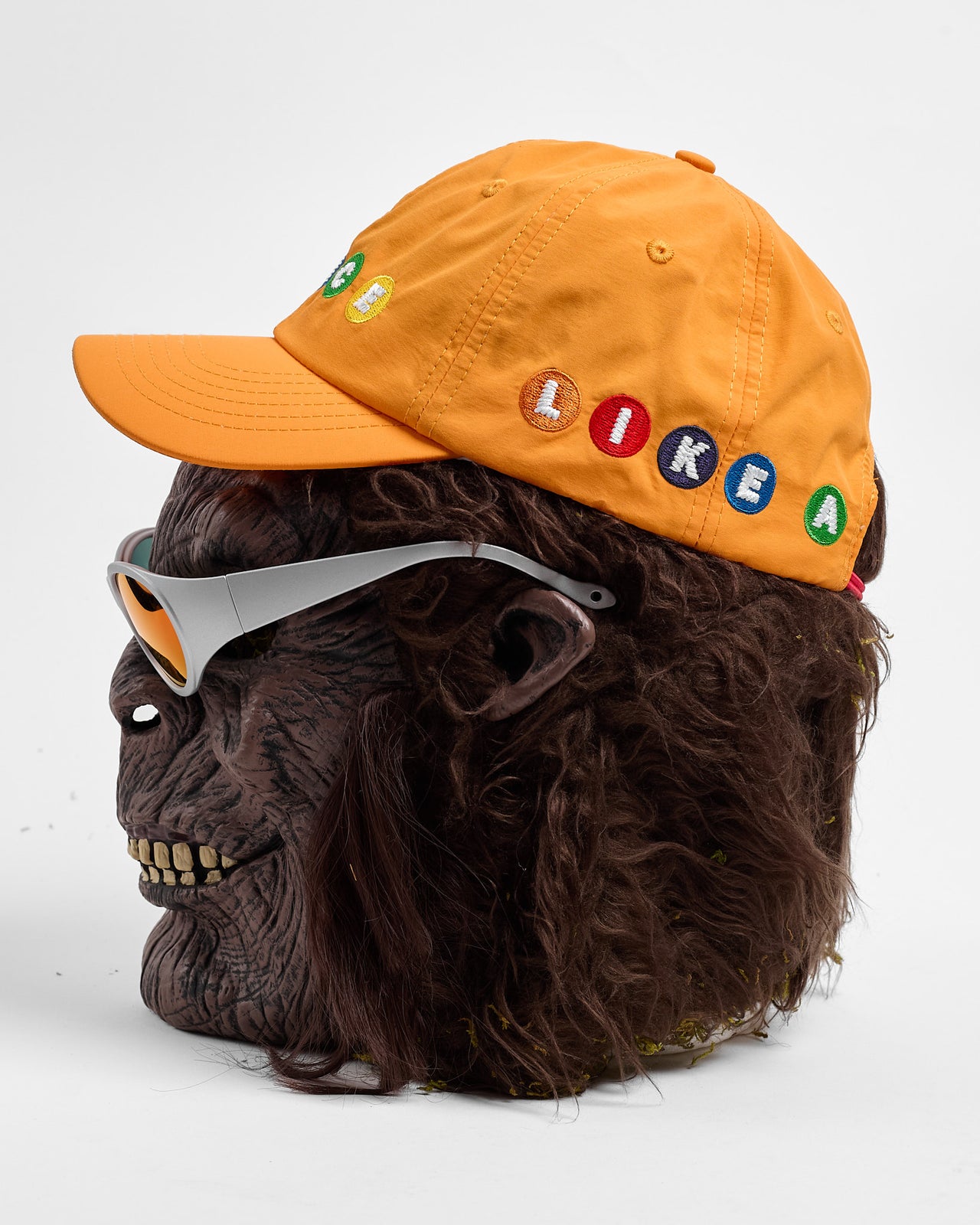 Dance Like a Runner Dad Hat in Yellow