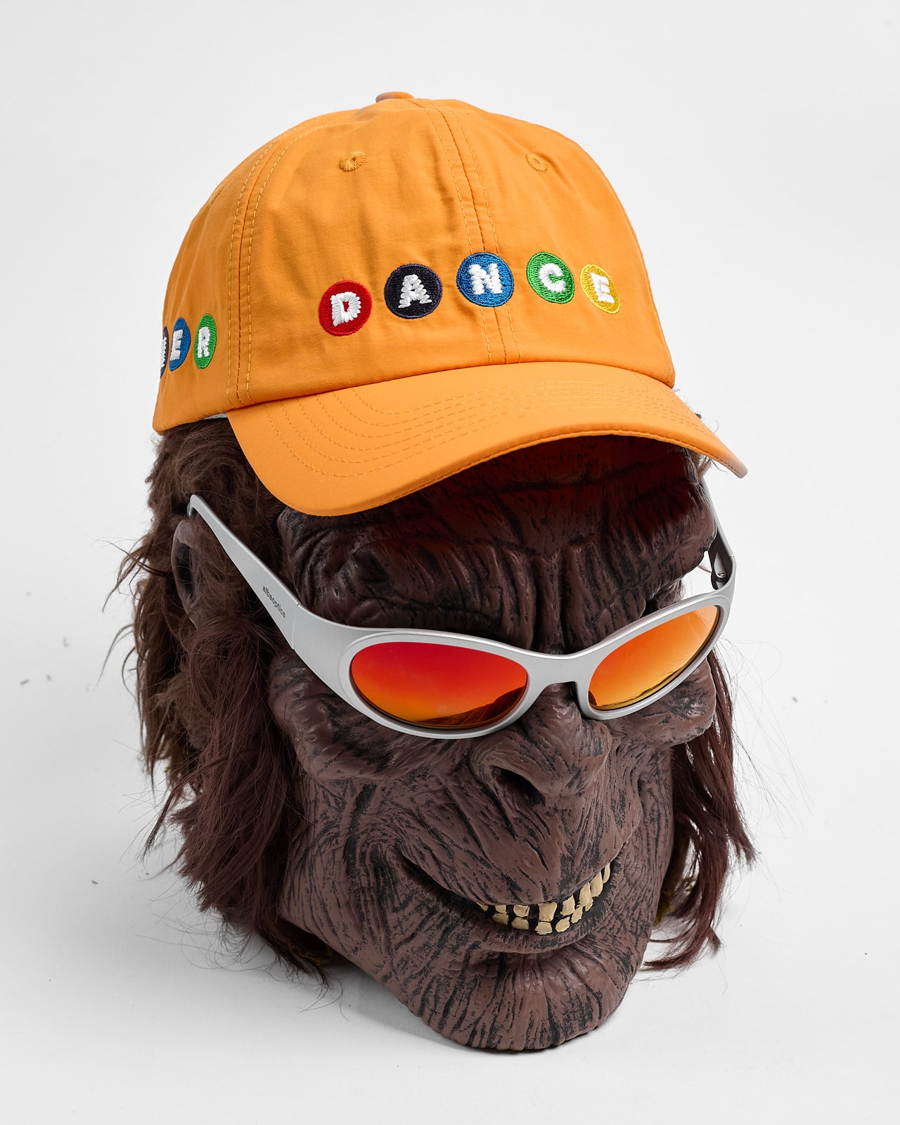 Dance Like a Runner Dad Hat in Yellow