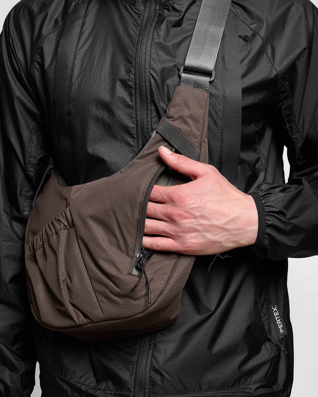 M1 | ECOYA® Crossbody Bag in in Brown