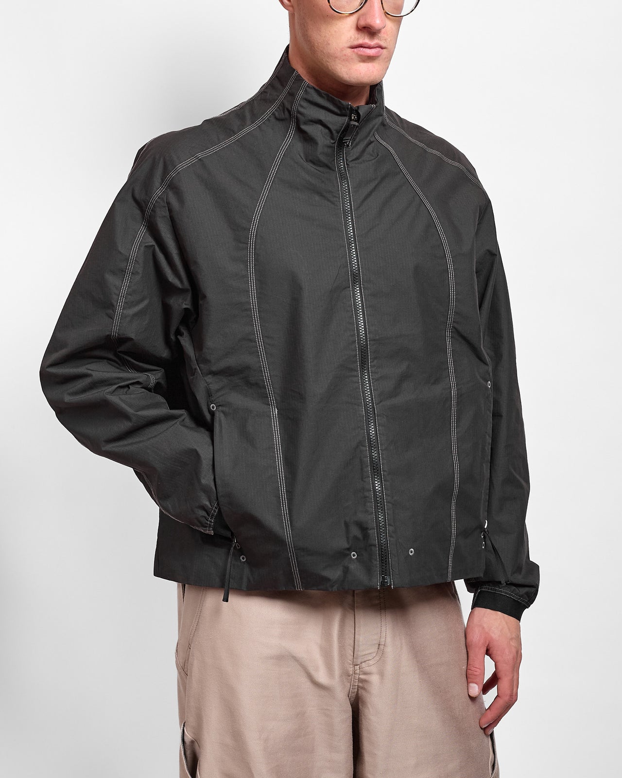 Parachute Seed Rip-Stop Jacket in Biotite