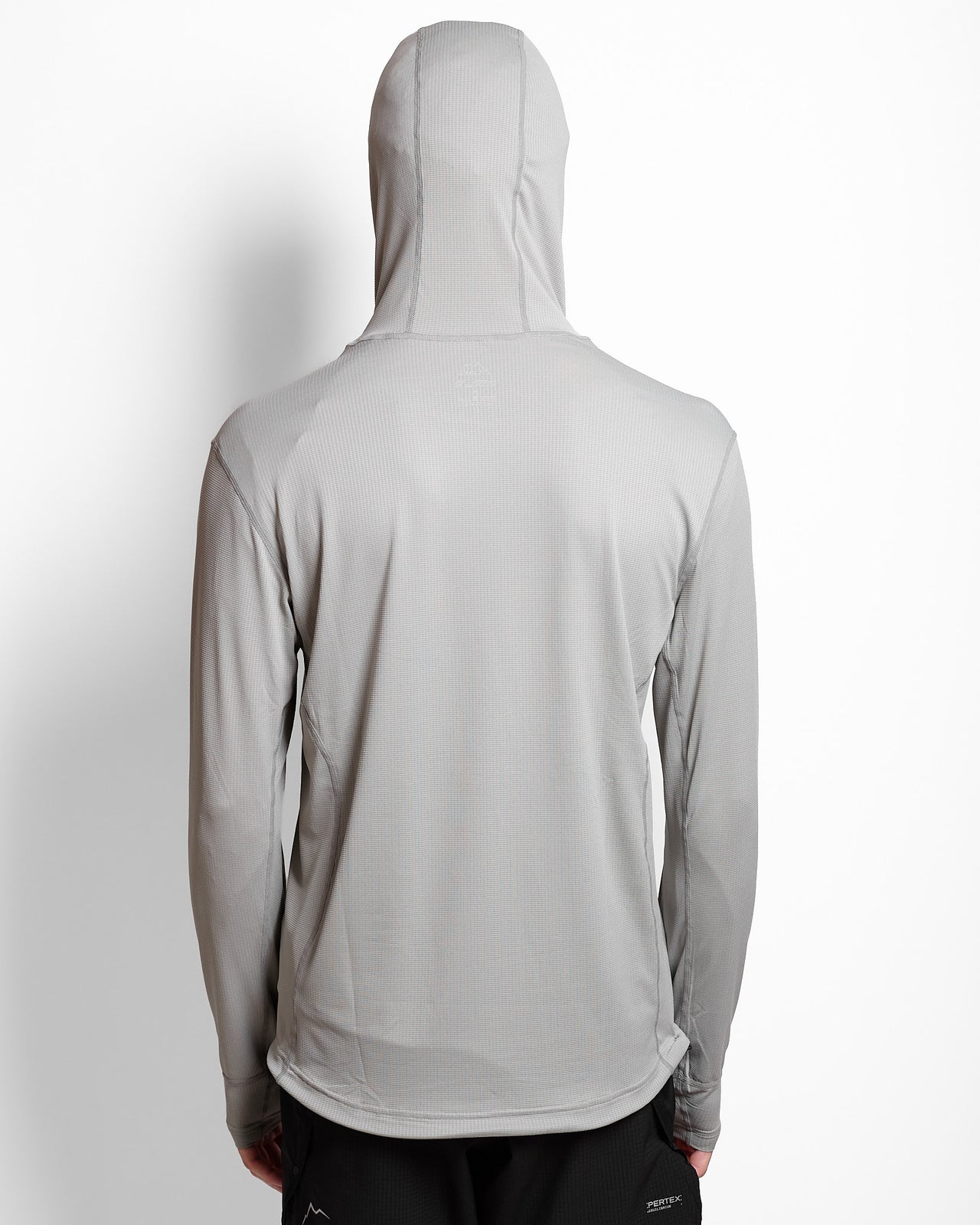 Snap Air Hoody in Light Grey