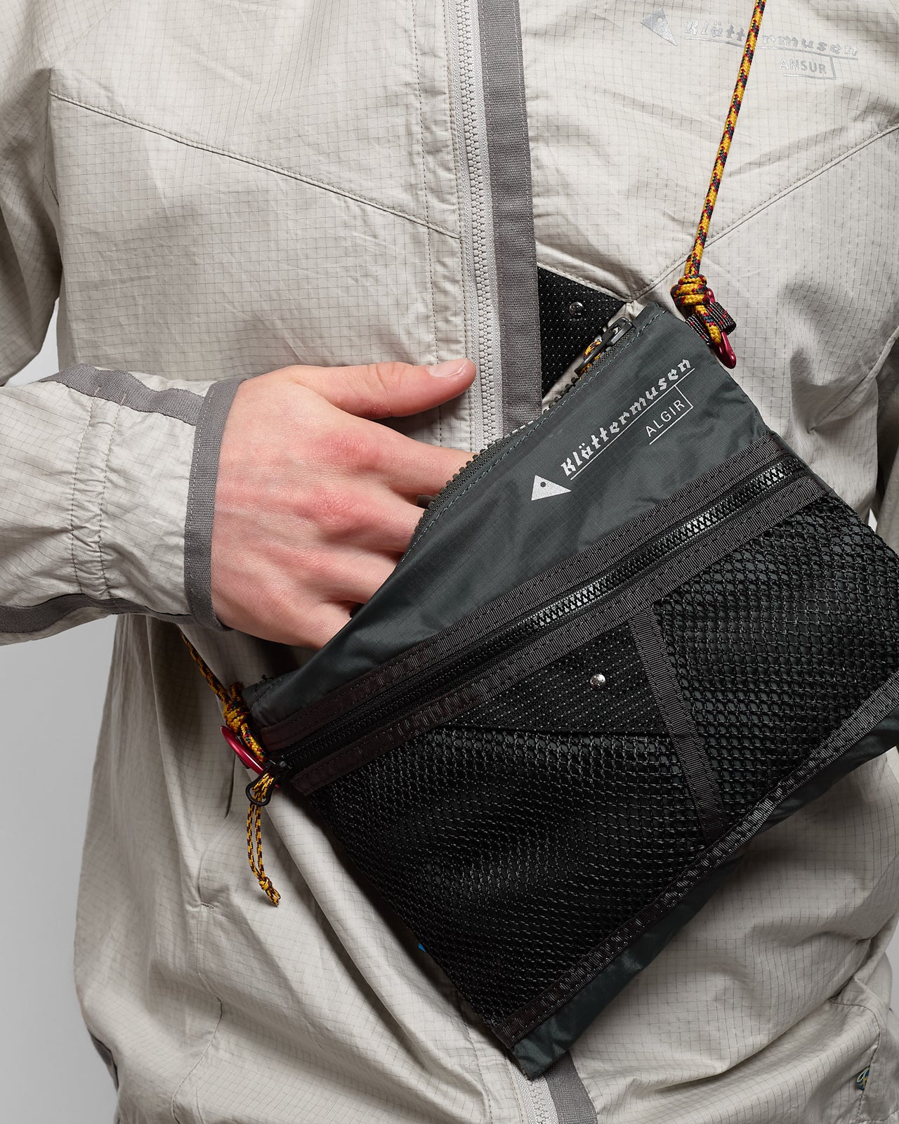 Algir Medium Accessory Bag in Dark Teal