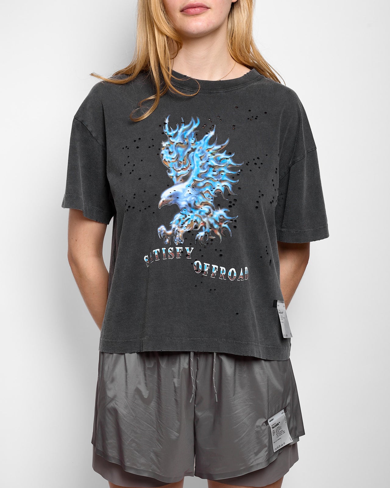 W's MothTech™ T-Shirt in Aged Black