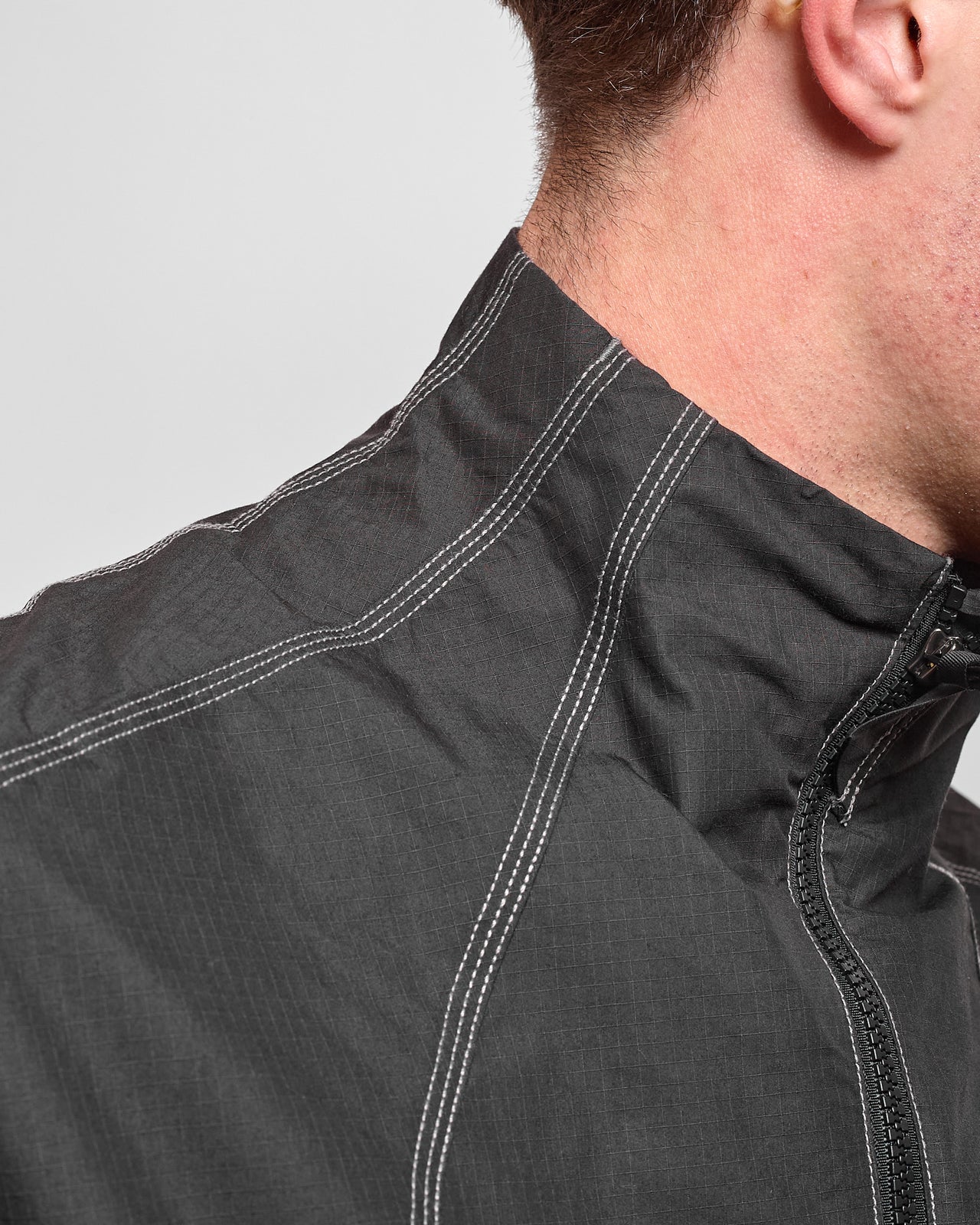 Parachute Seed Rip-Stop Jacket in Biotite