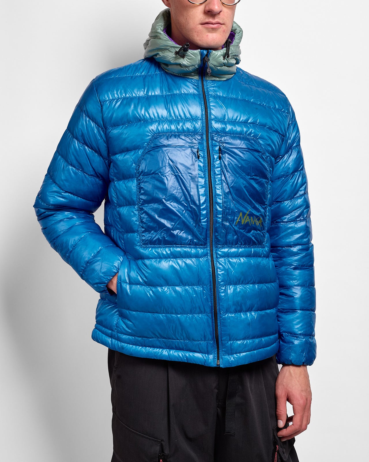 Ultilight Down Packable Parka in Blue