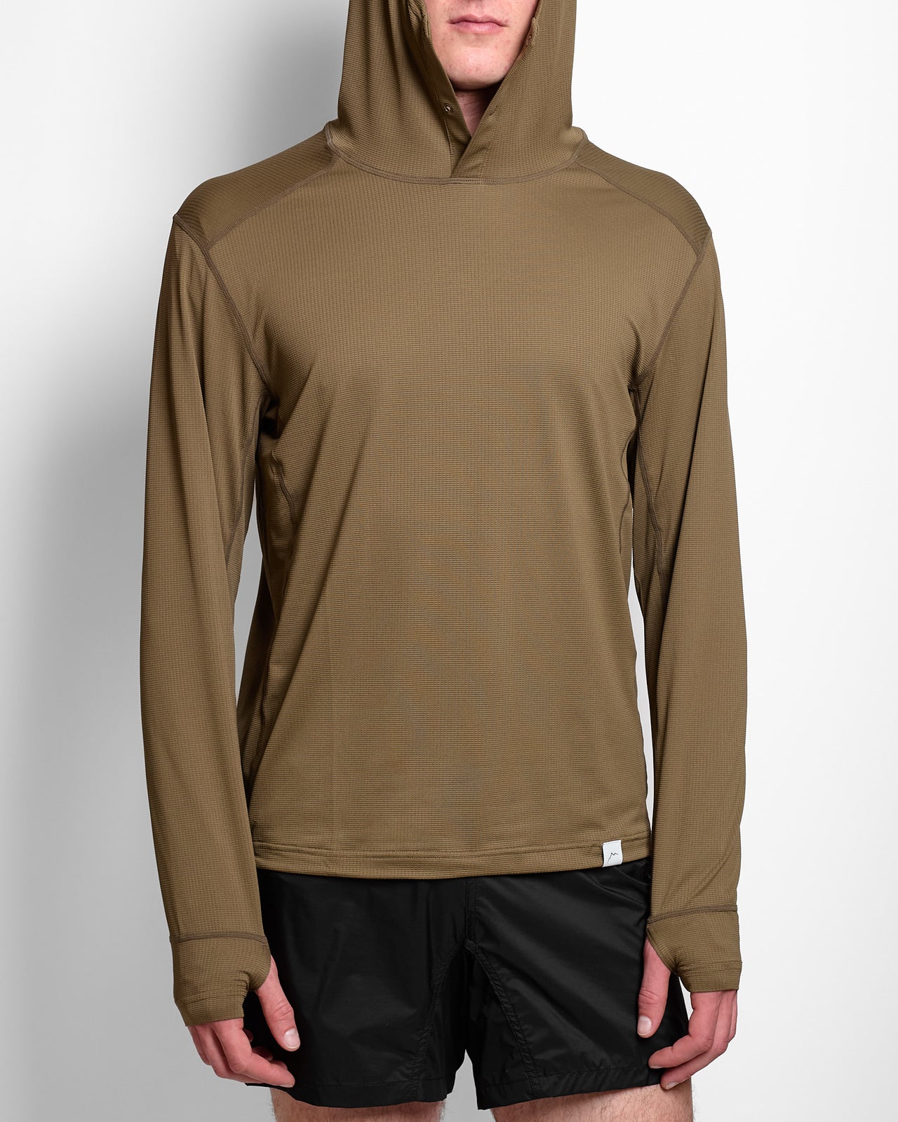 Snap Air Hoody in Olive