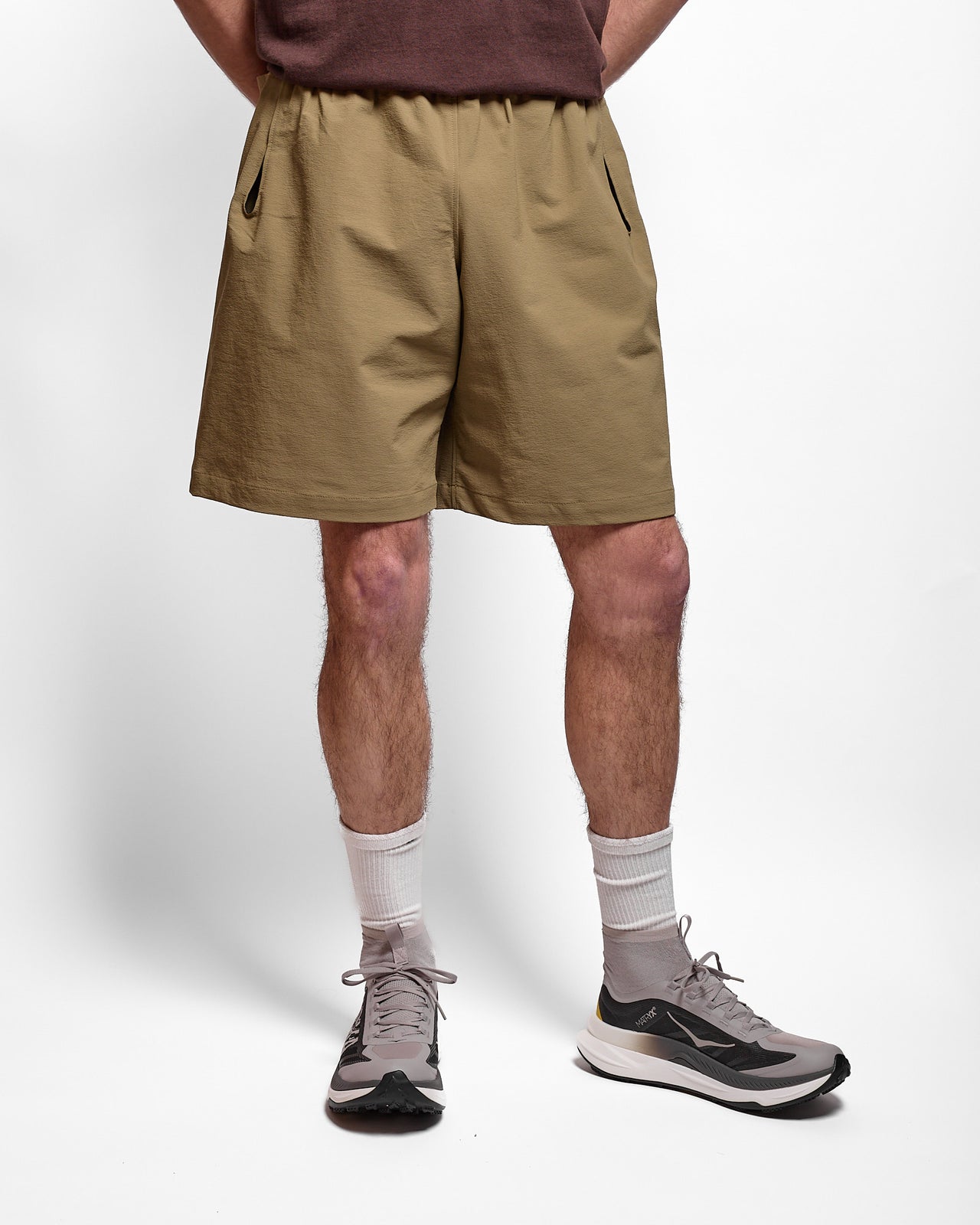 Explora Short in Lead Gray