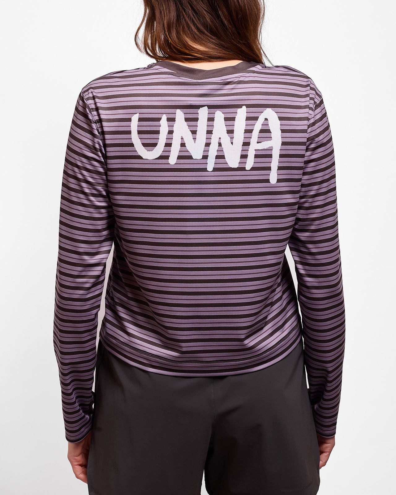 W's Striped LS in Grape