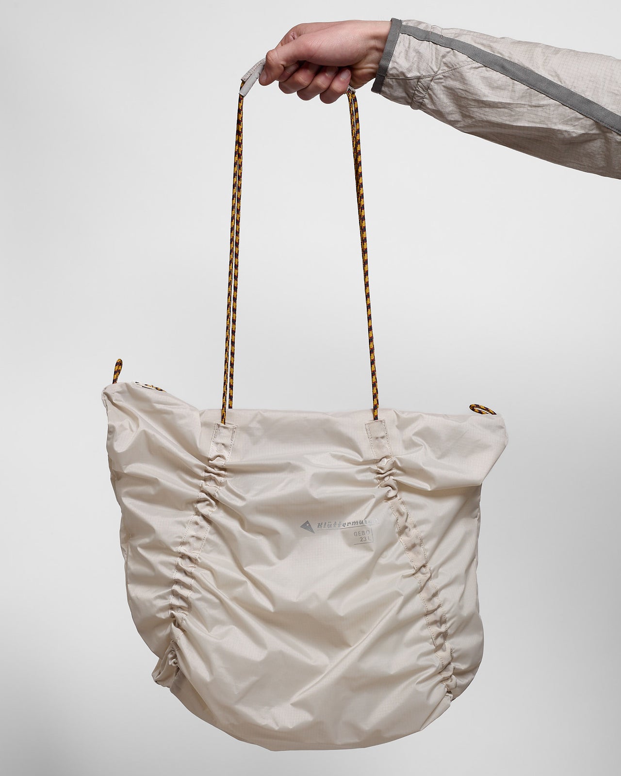 Gebo 23L Lightweight Tote Bag in Putty Grey