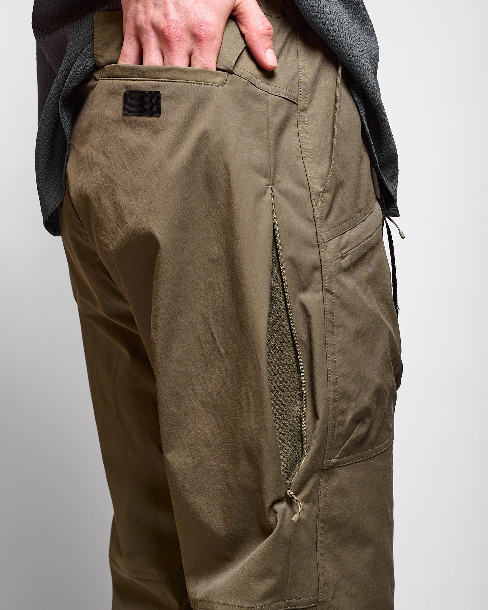 NC Stretch Hiking Pants 2 in Brown Khaki ~ Windthrow
