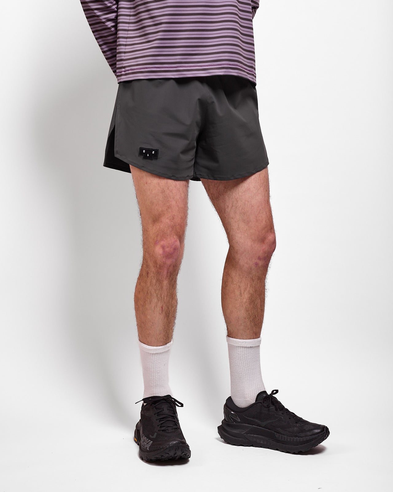 Tempo Shorts in Dark Grey