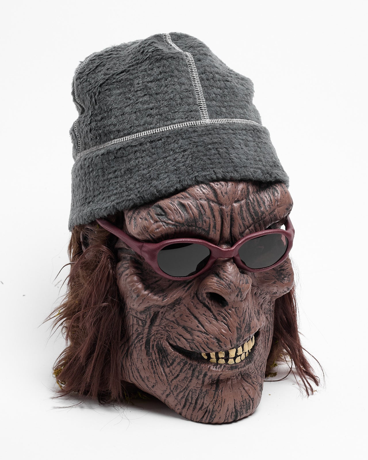 High Loft™ Wool Beanie in Anthracite/Glacier Grey