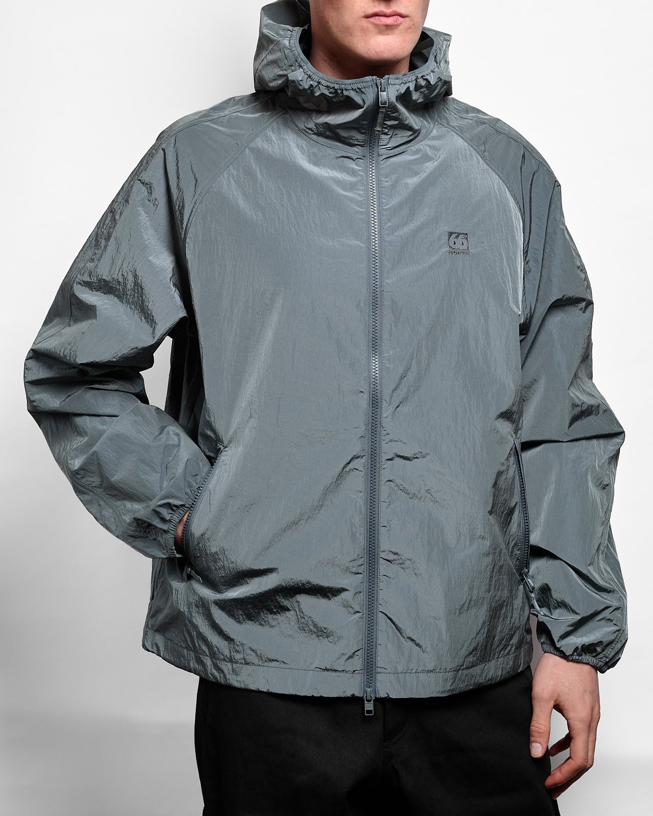 Kjalarnes Windbreaker in Stormy Weather