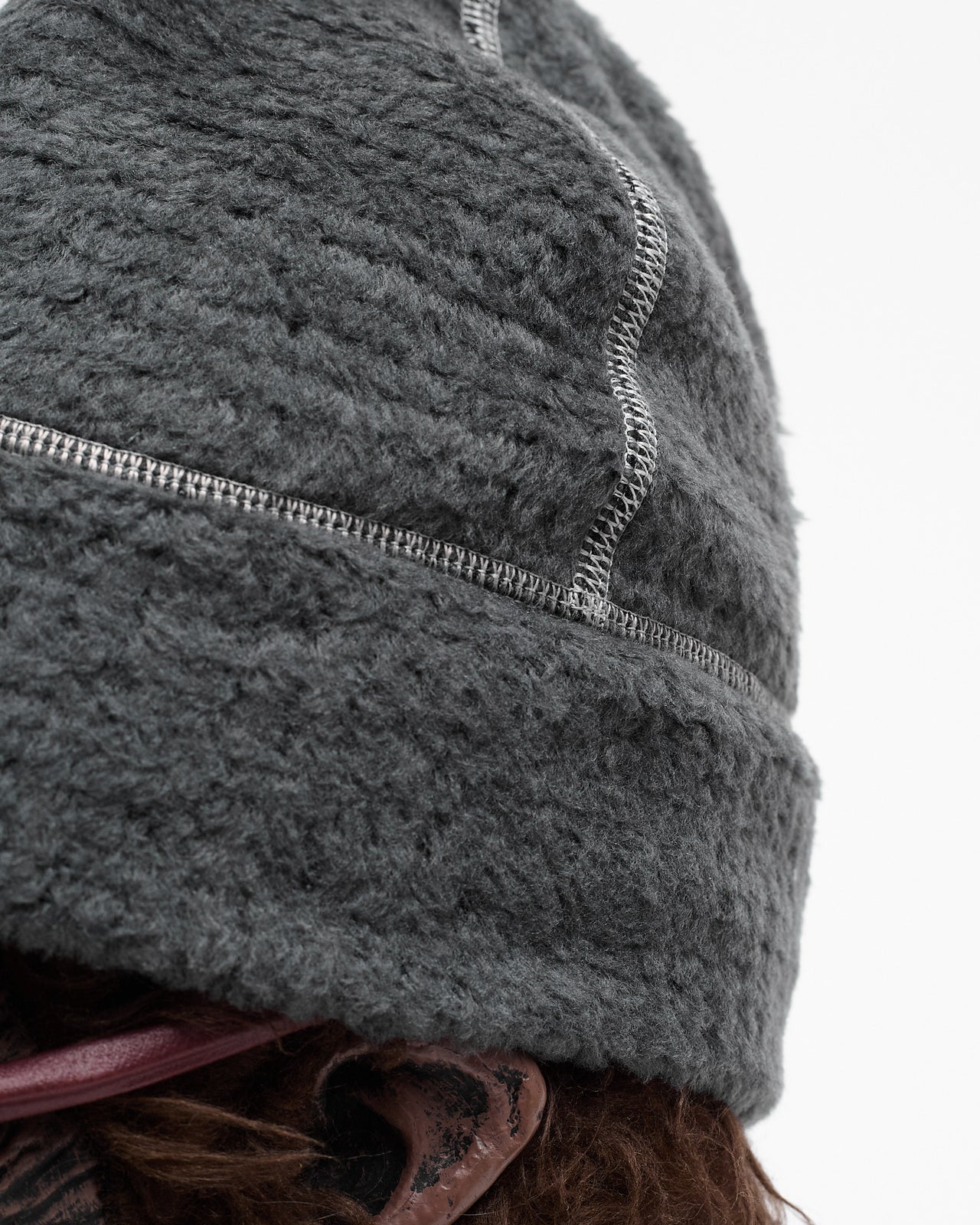 High Loft™ Wool Beanie in Anthracite/Glacier Grey