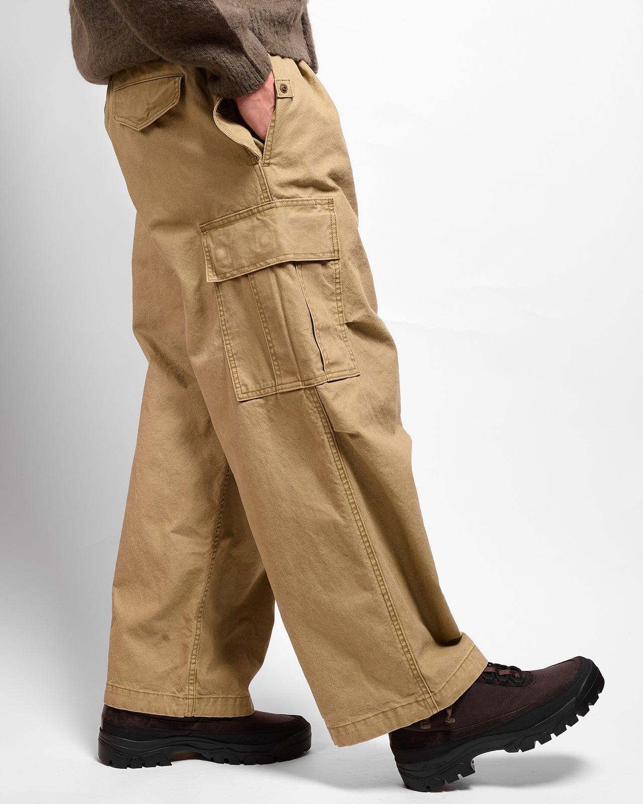 Canvas Manatrooper Pant in Tan