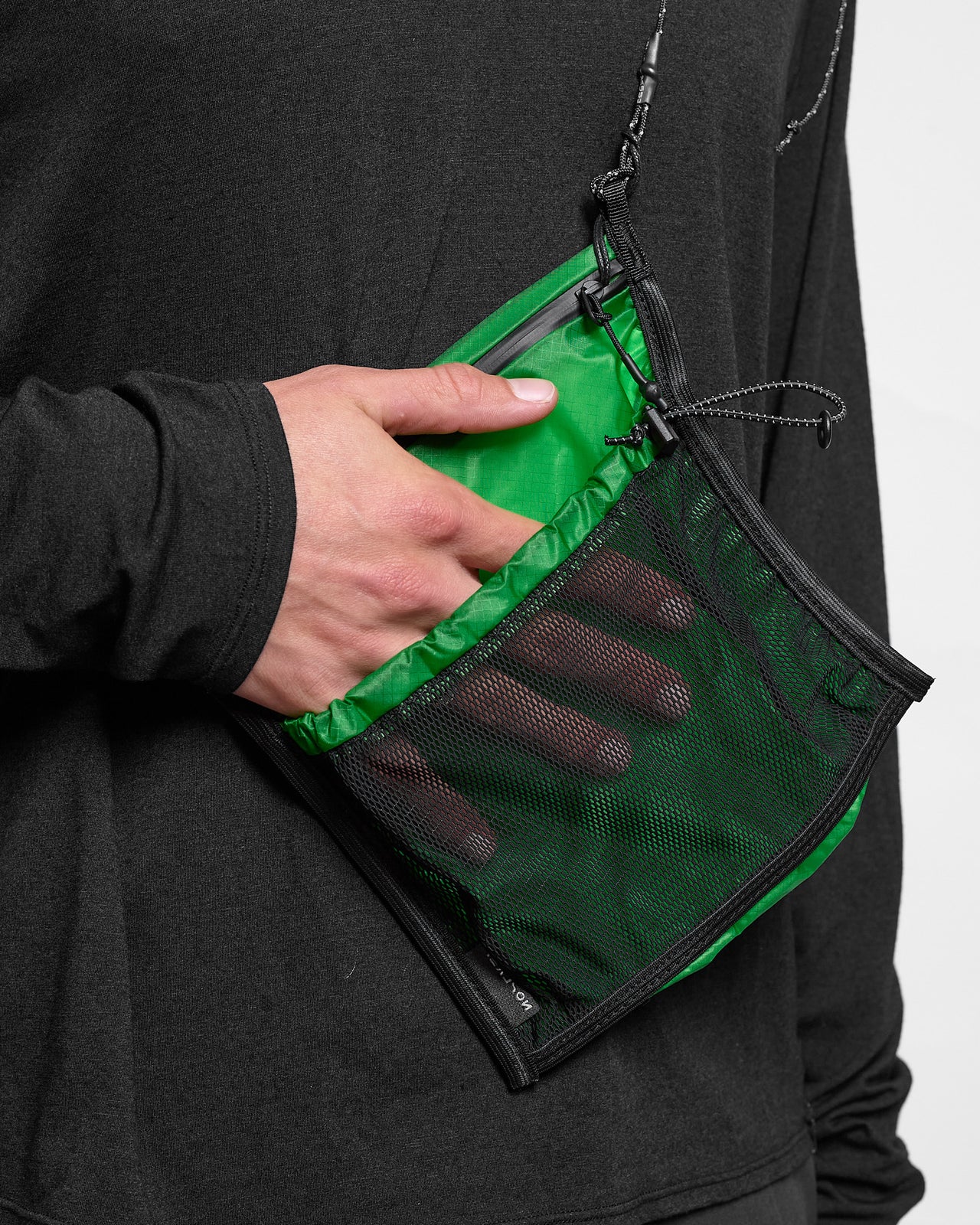 SA | Sacoche in Clear Green