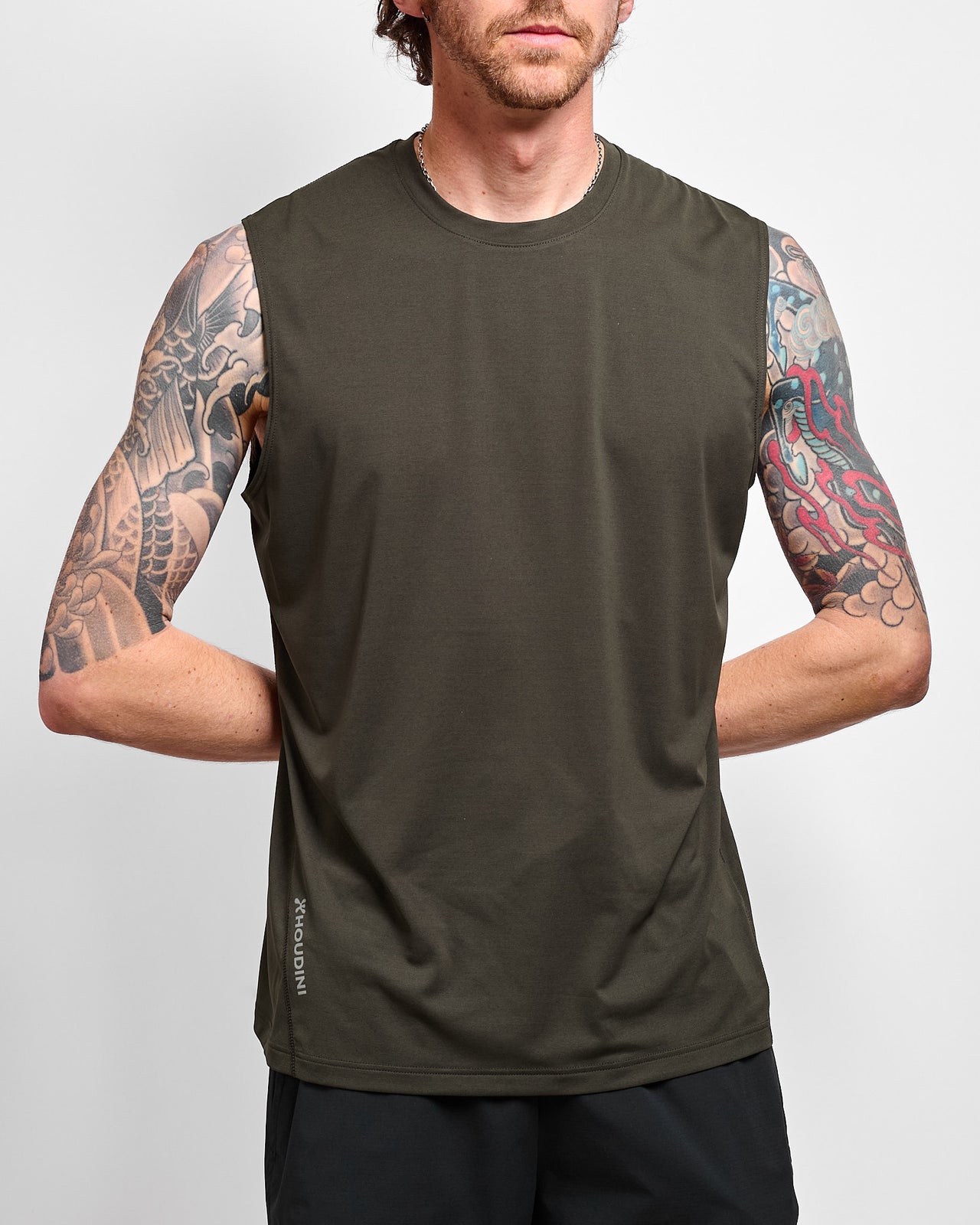 M's Pace Air Tank in Green Illusion
