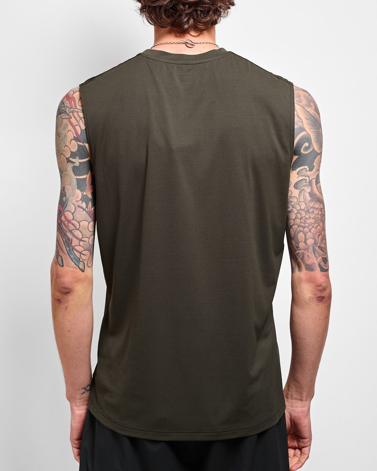 M's Pace Air Tank in Green Illusion