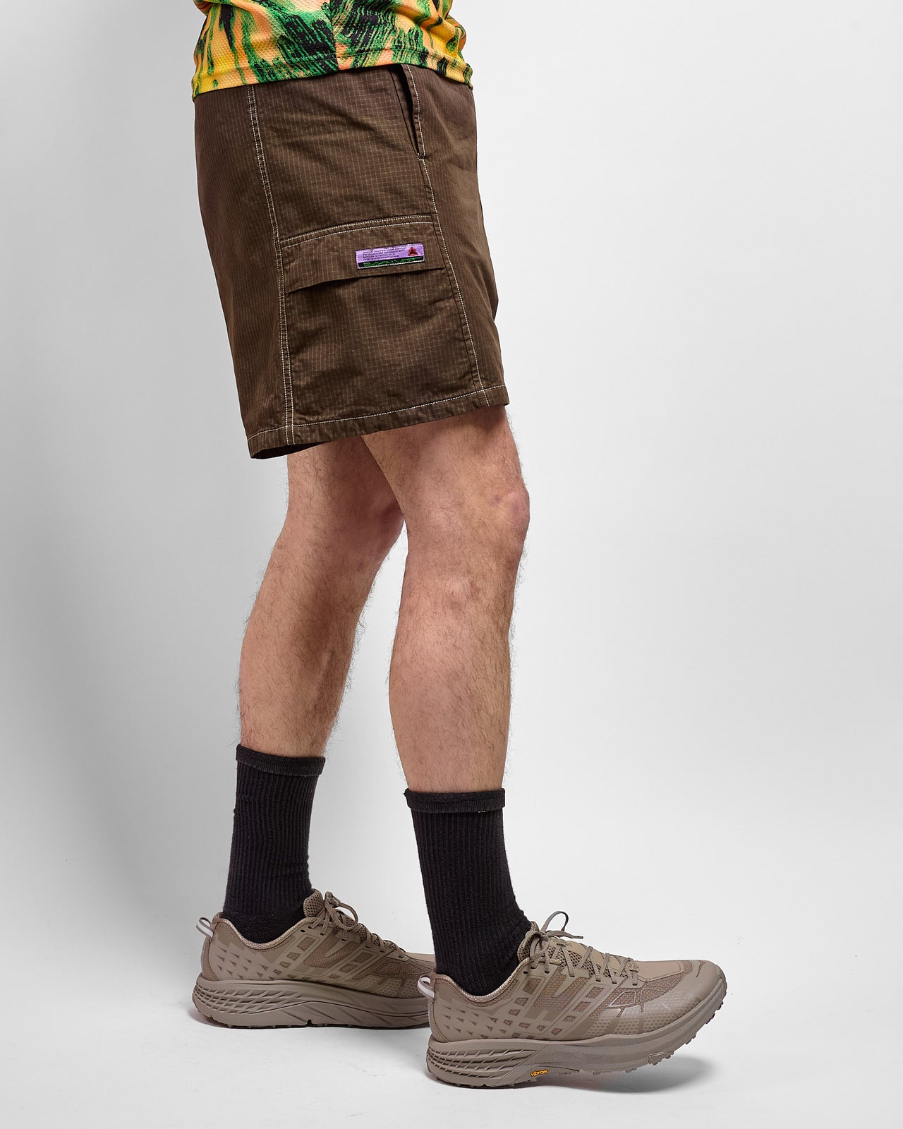 Furio Shorts in Teak Brown