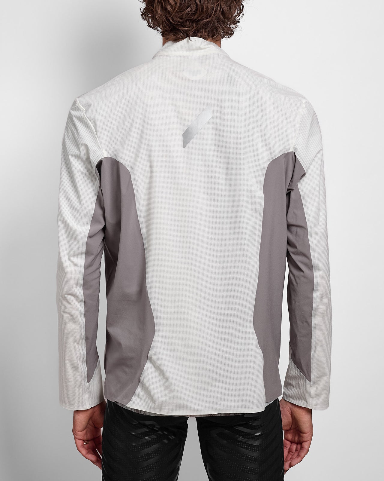 Linen Shell Top in Ecru/Warm Grey