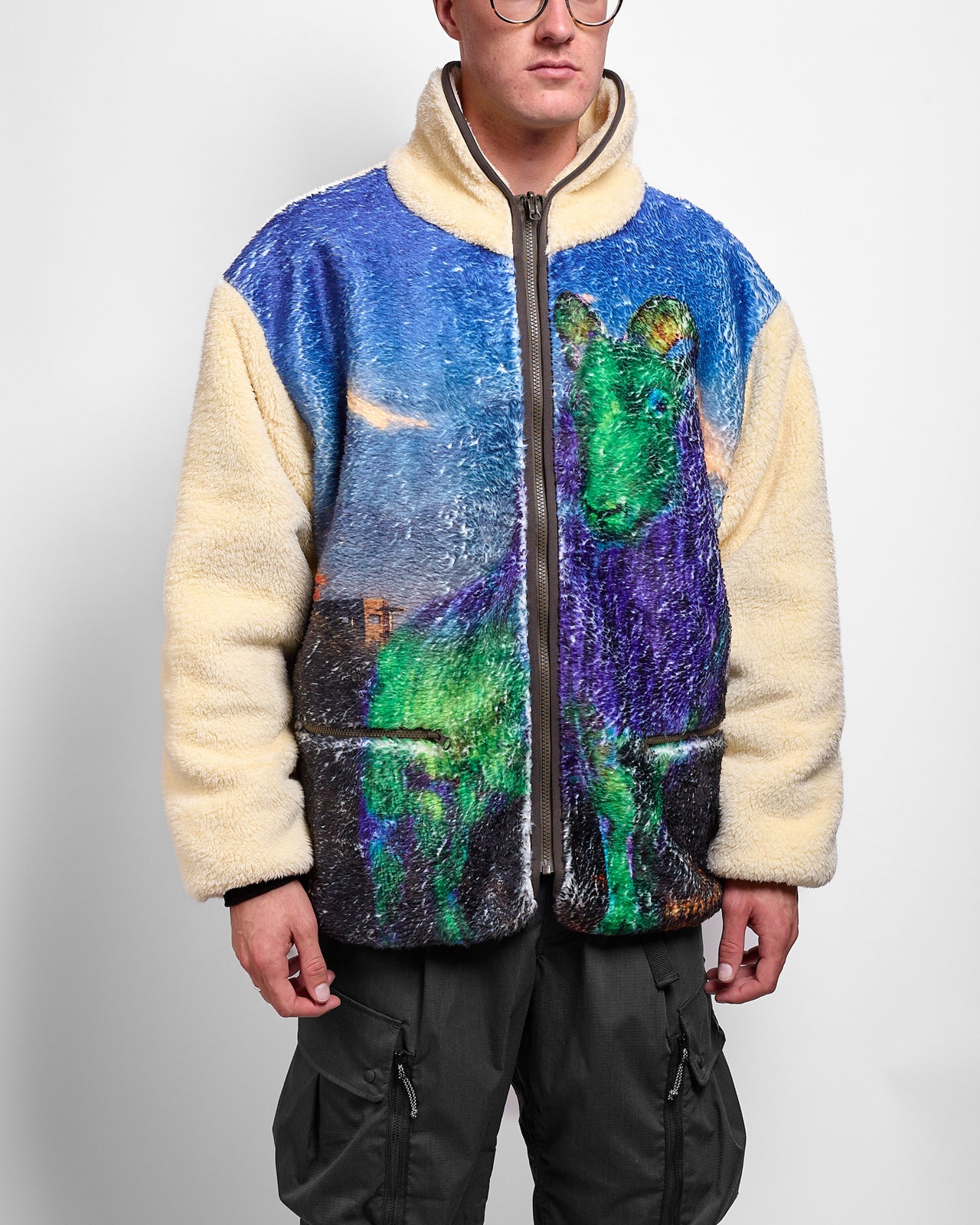 Fairly Fleece Jacket in Off White