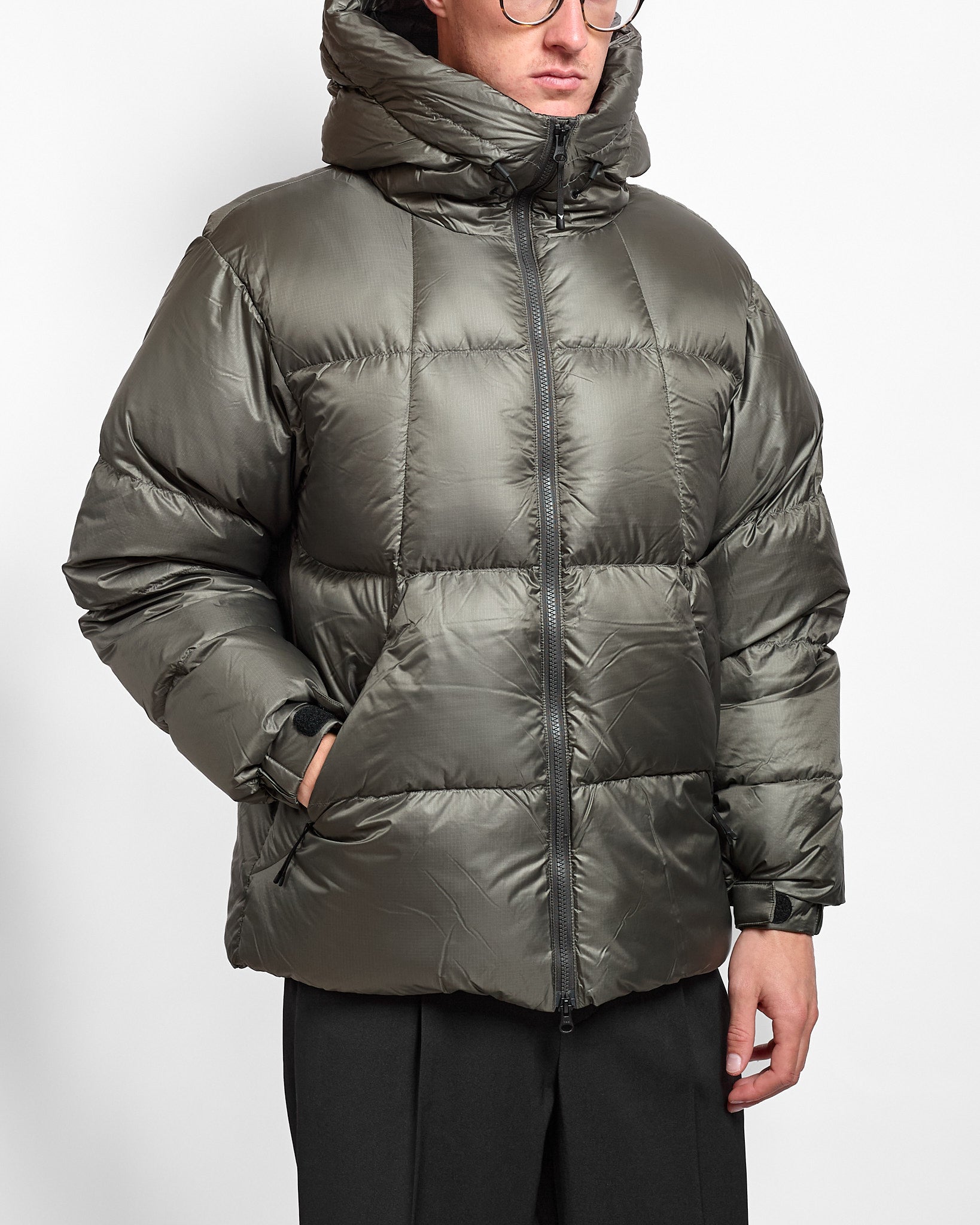 PERTEX QUANTUM® Down Parka in Gunmetal ~ Windthrow