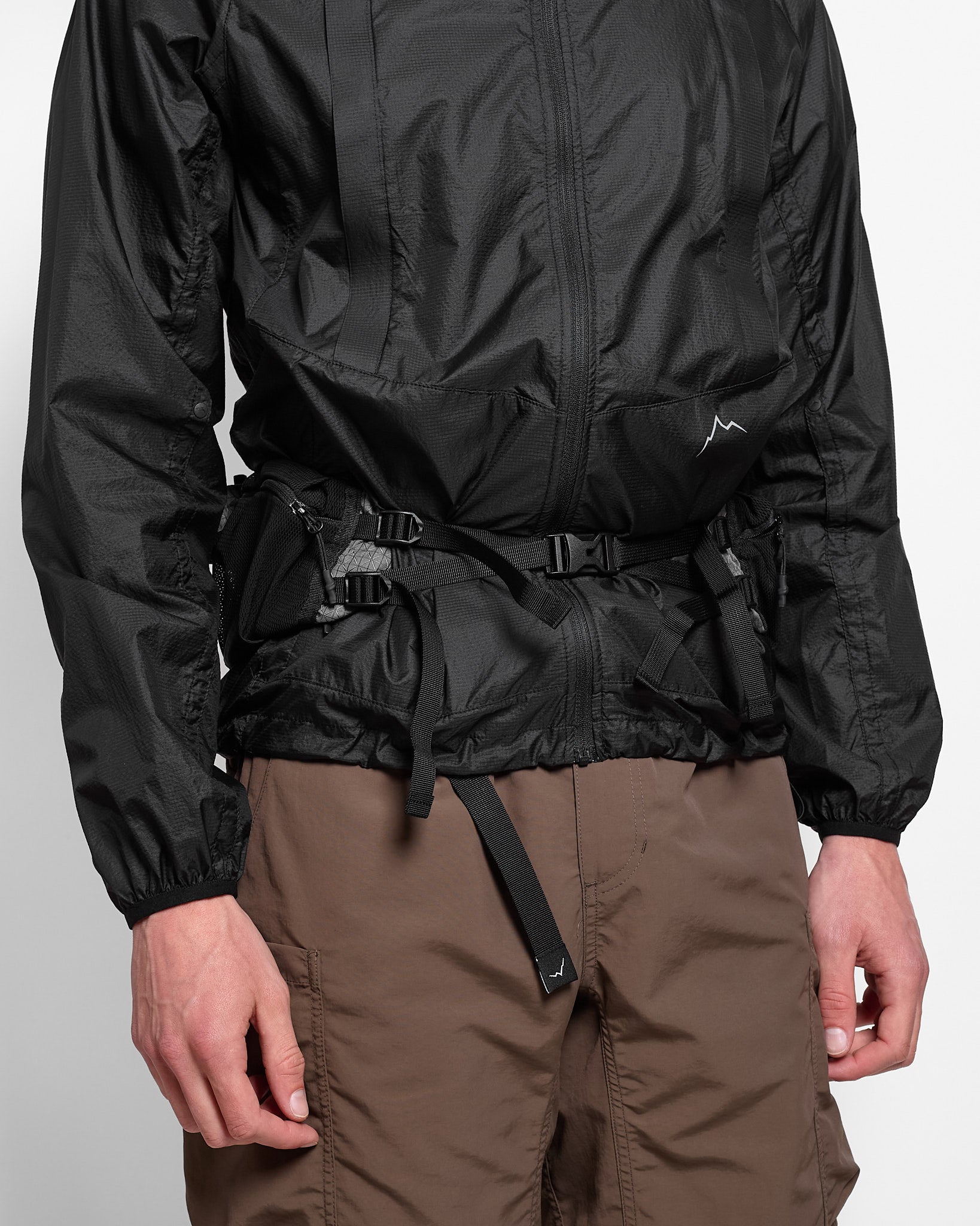 Fanny Pack in B-Grid Grey ~ Windthrow