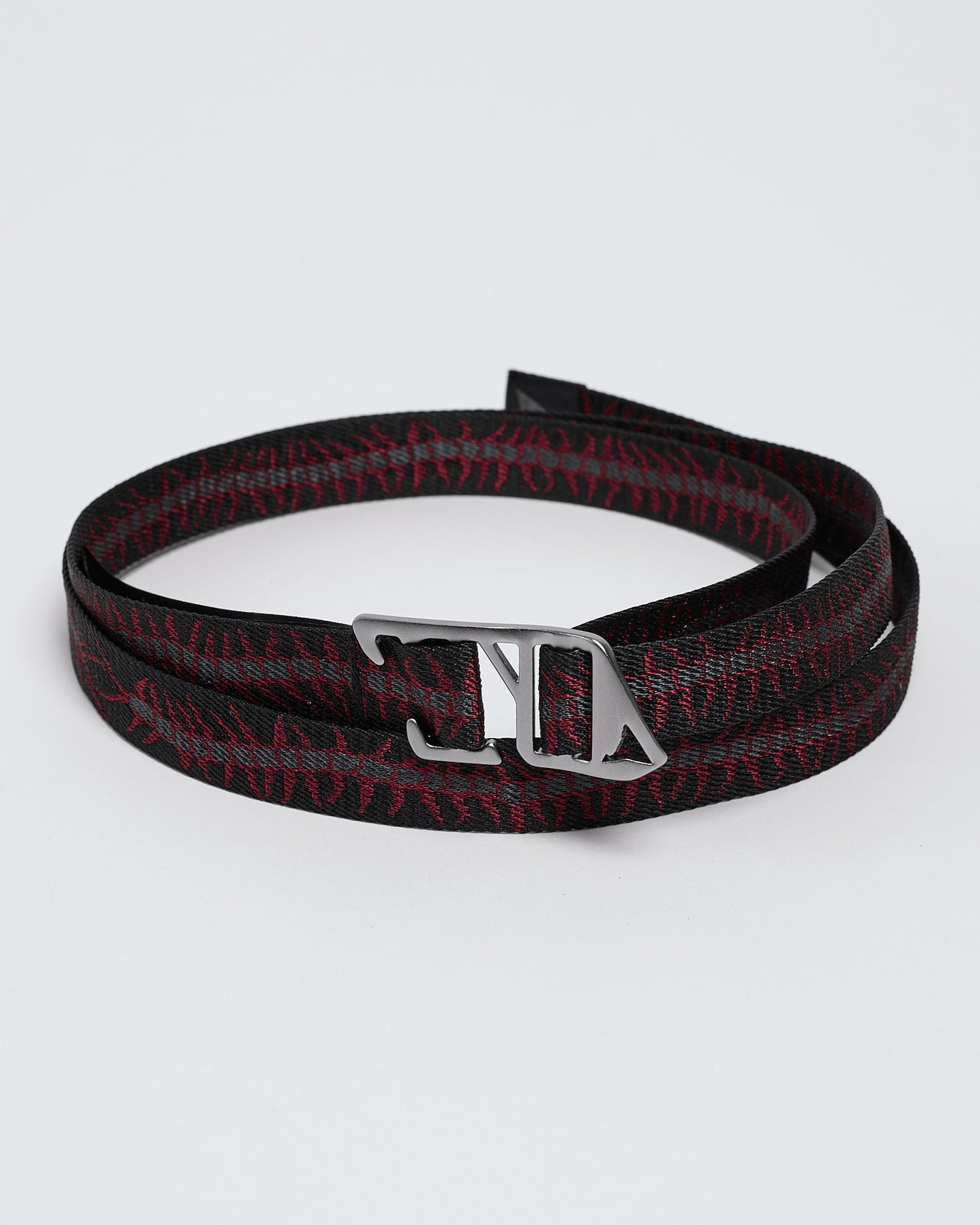 CENTIPEDE Belt in Black/Red