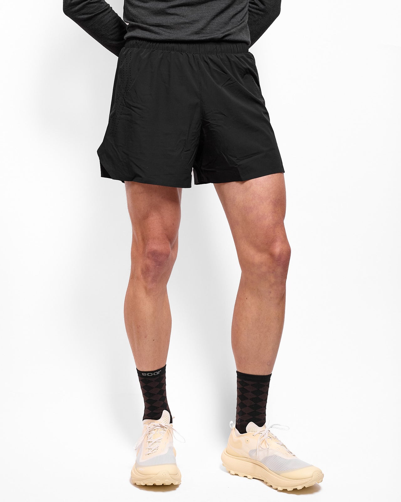 Run Shorts in Black