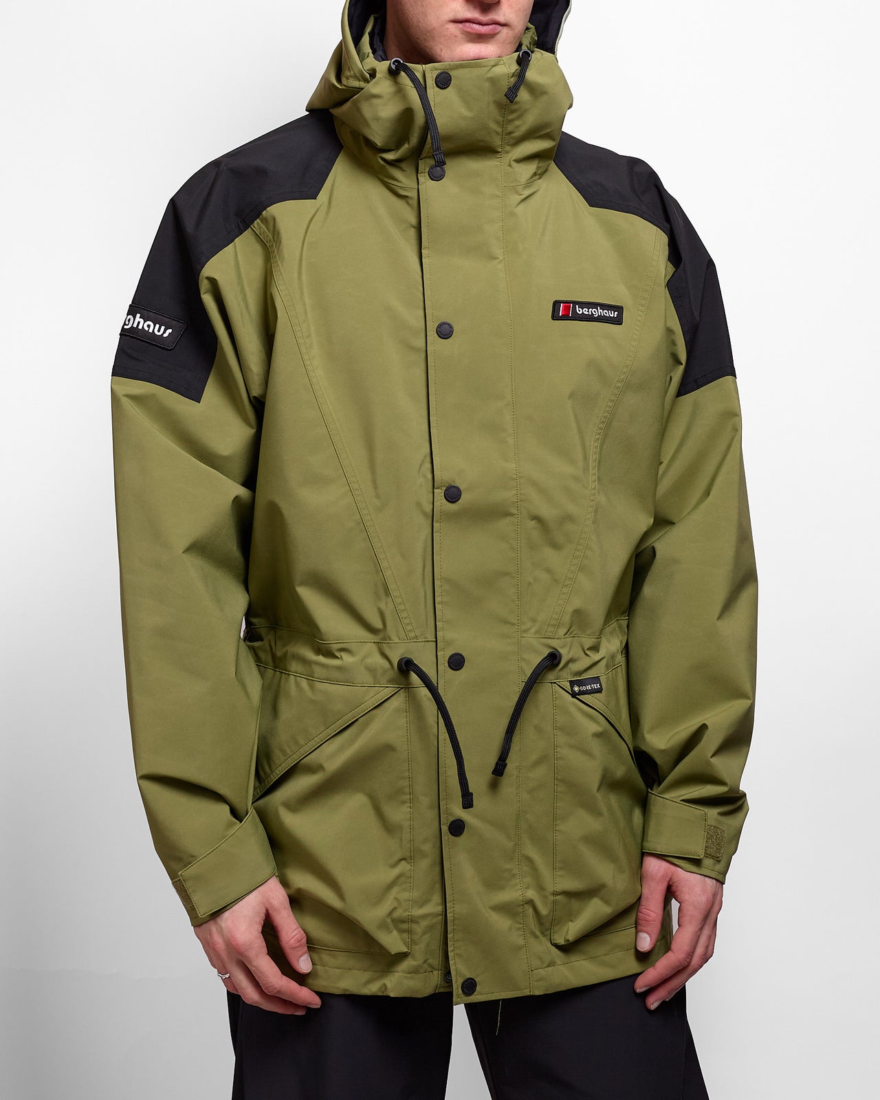 Meru Mountain Gore-Tex Jacket in Green/Black