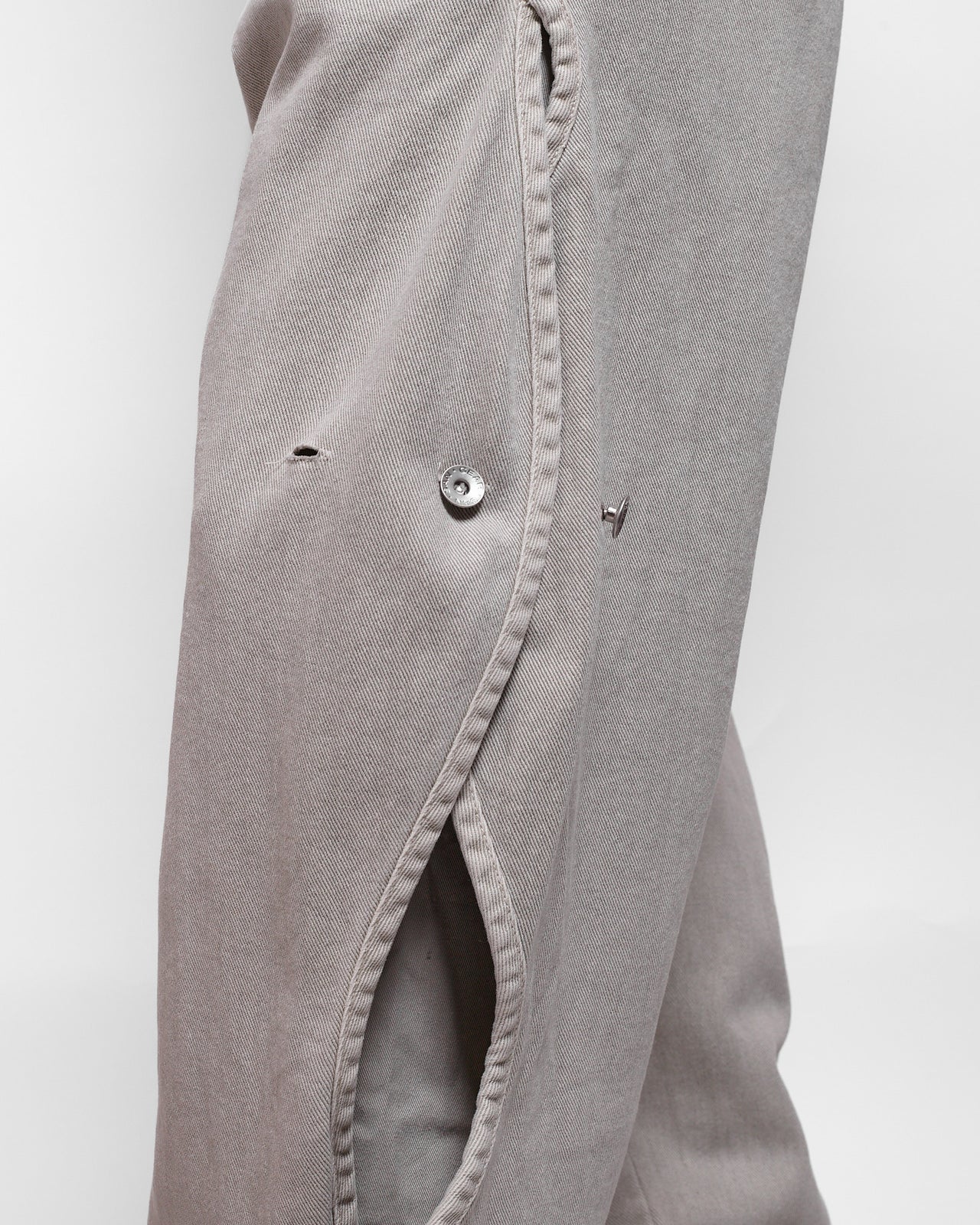 Cotton Wave Pants in Grey
