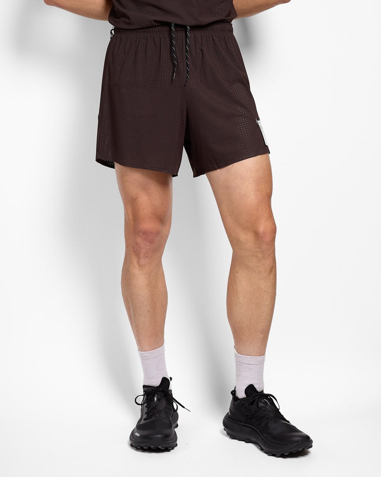 Space-O 5" Shorts in Deep Mahogany