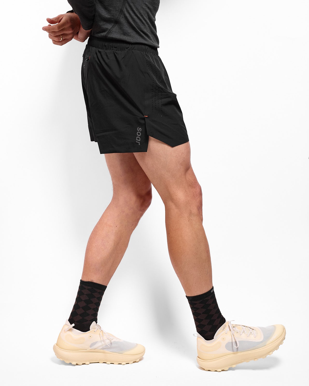 Run Shorts in Black