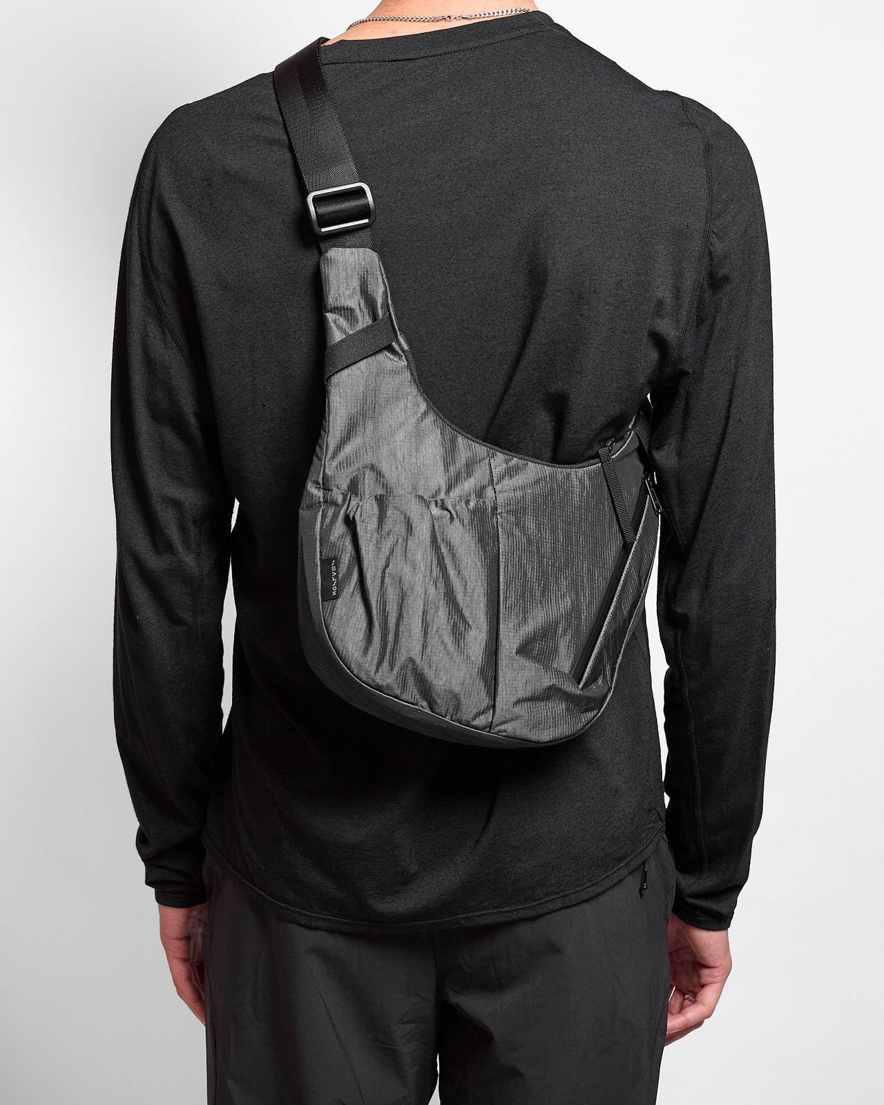 M1 | ECOYA® Crossbody Bag in in Gravel Grey