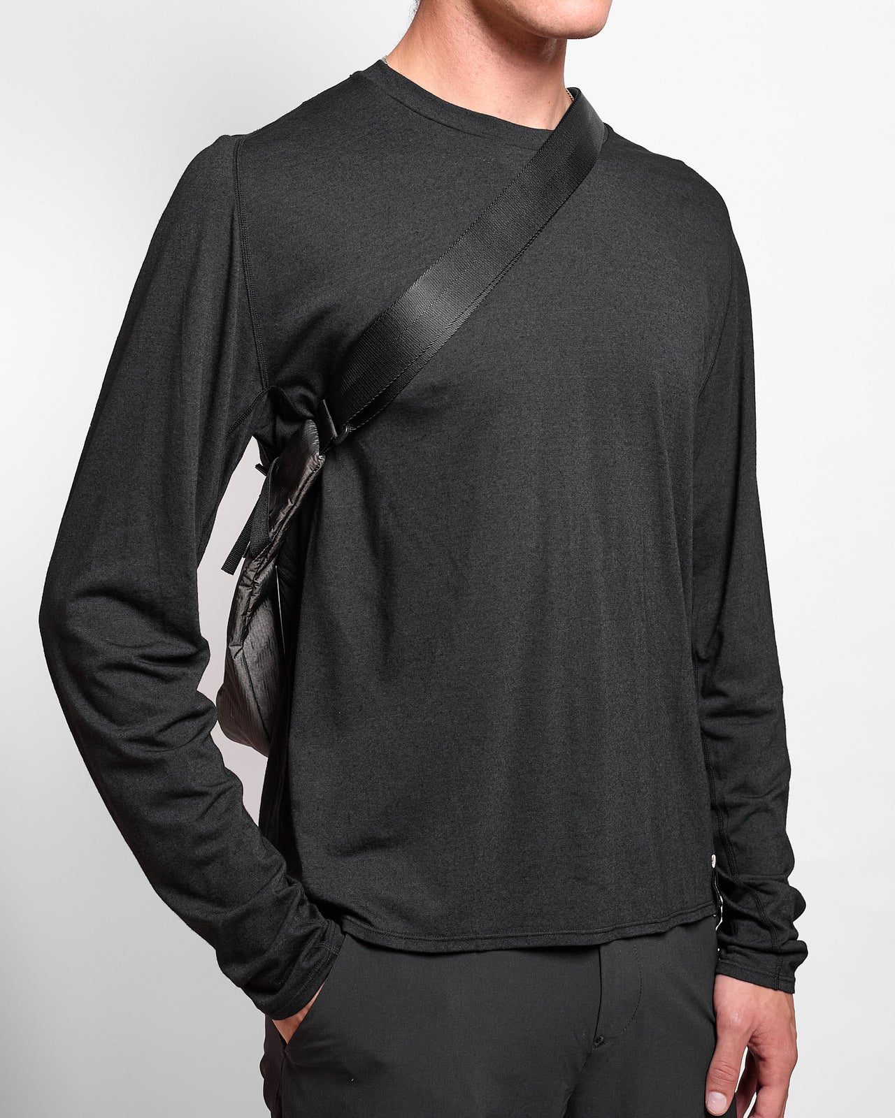M1 | ECOYA® Crossbody Bag in in Gravel Grey