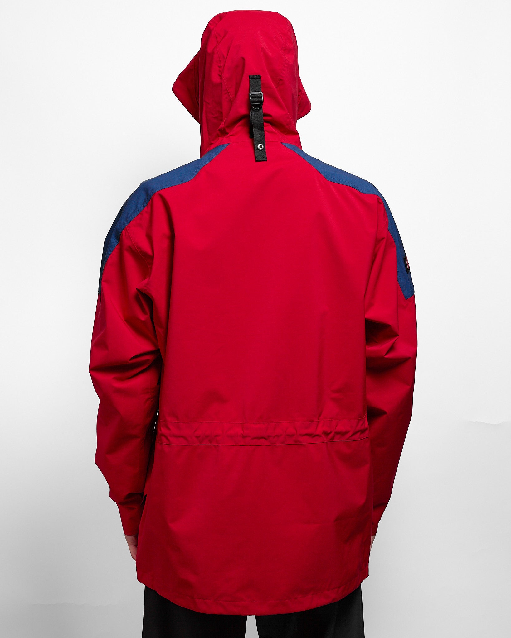 Meru Mountain Gore-Tex Jacket in Red/Blue ~ Windthrow