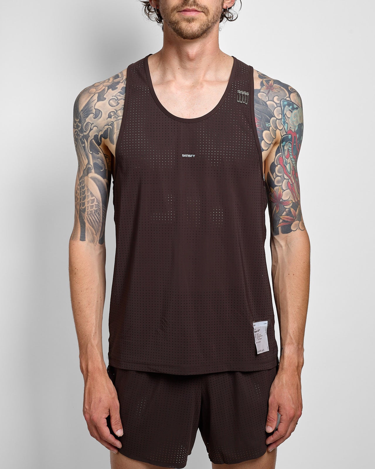 Space-O™ Singlet in Deep Mahogany