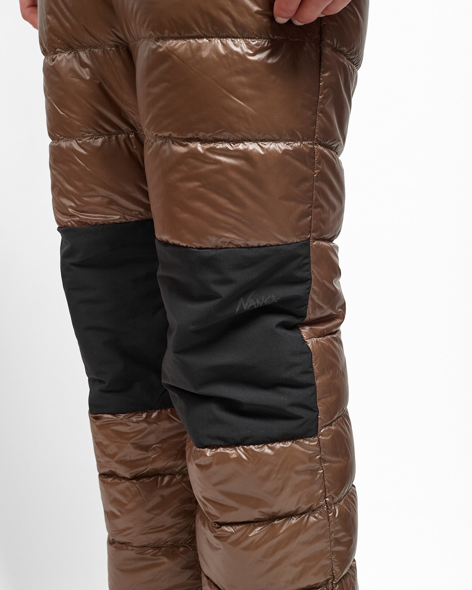 Mountain Lodge Down Pants in Mocha ~ Windthrow
