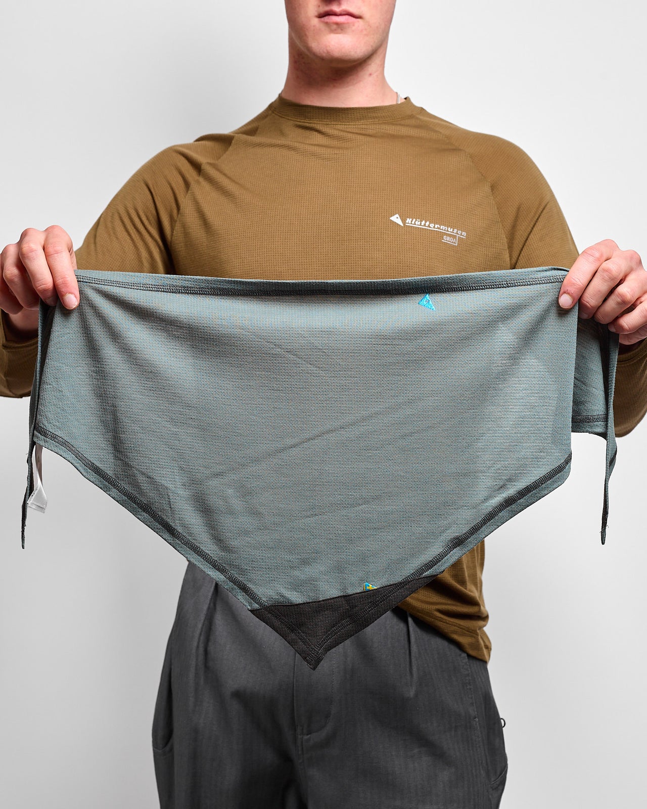 Allvis Scarf in Teal Grey