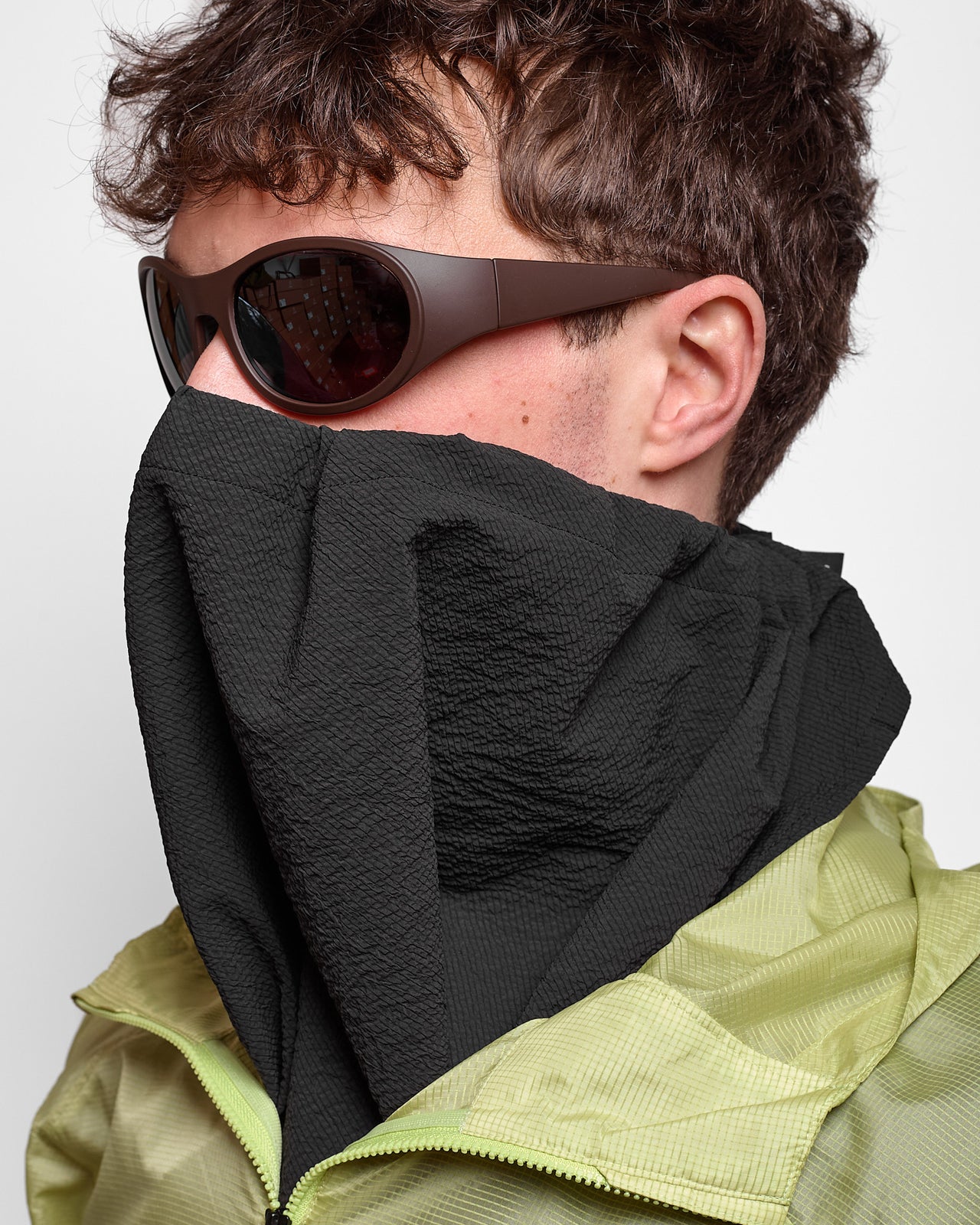 Screen Bandana Pouch in Ink Black