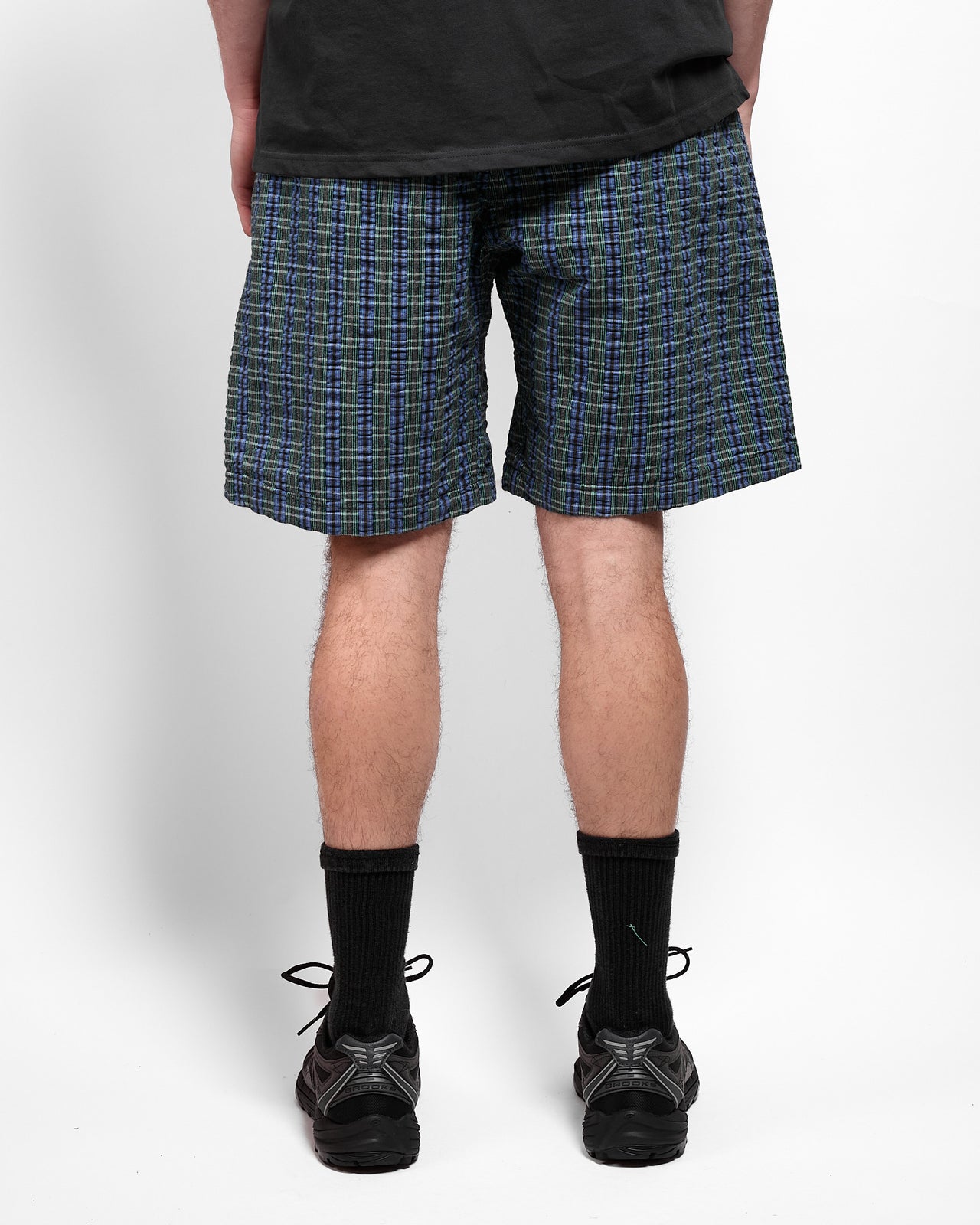 O.G. G-Short Seersucker Plaid in Multi Sptripe