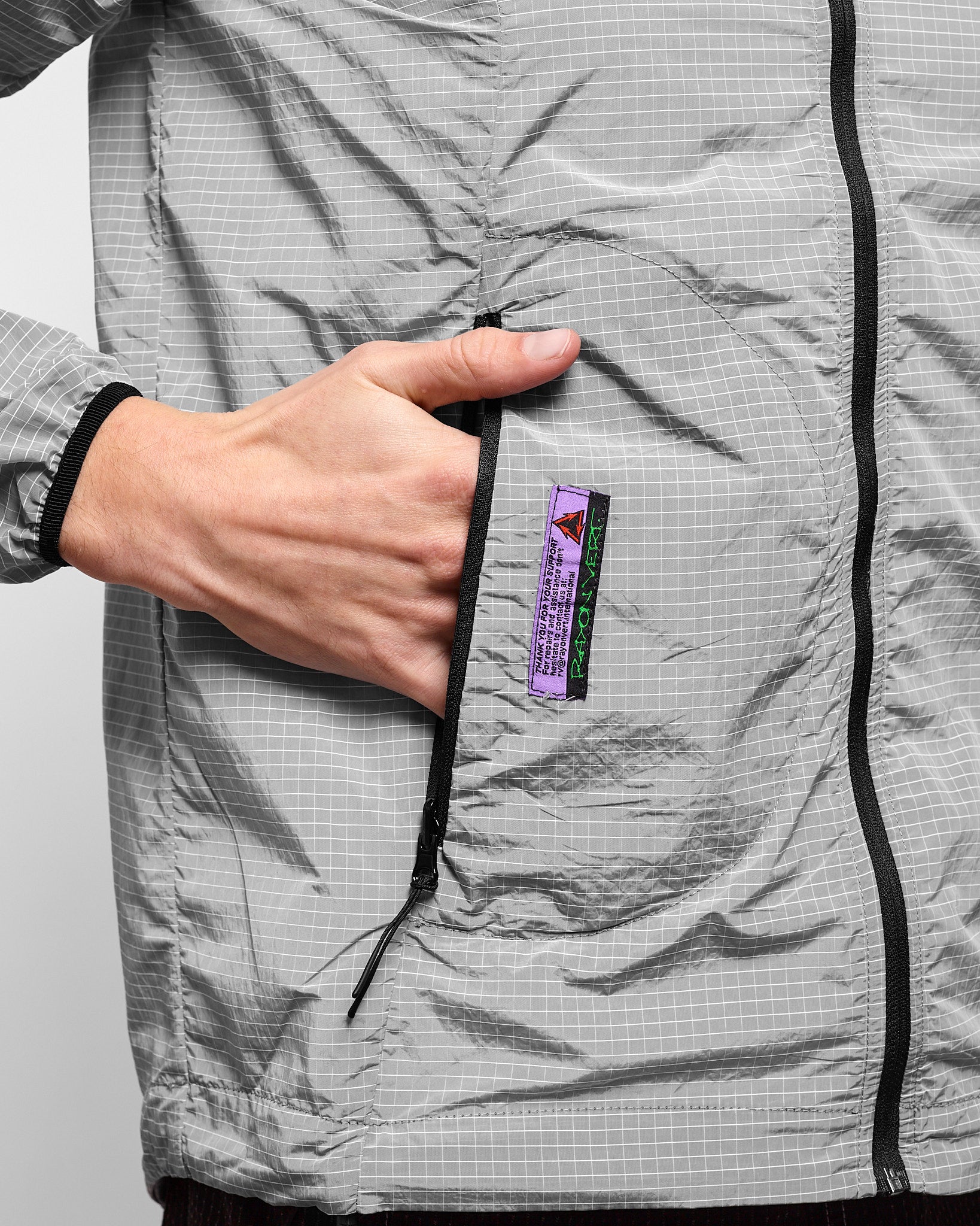 Heavy Mirage Jacket in Cave Grey ~ Windthrow