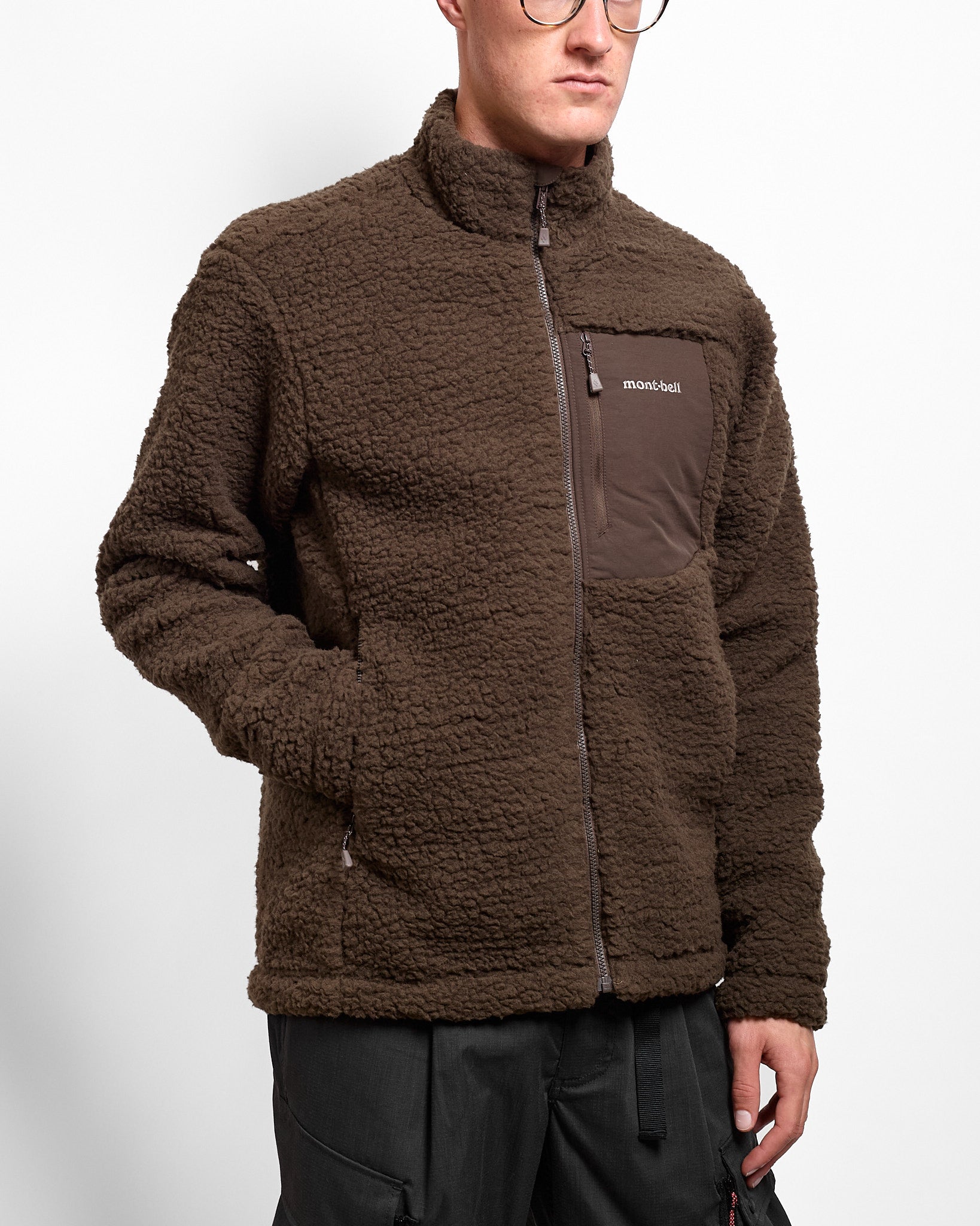 Climaplus Shearling Jacket in Dark Brown ~ Windthrow