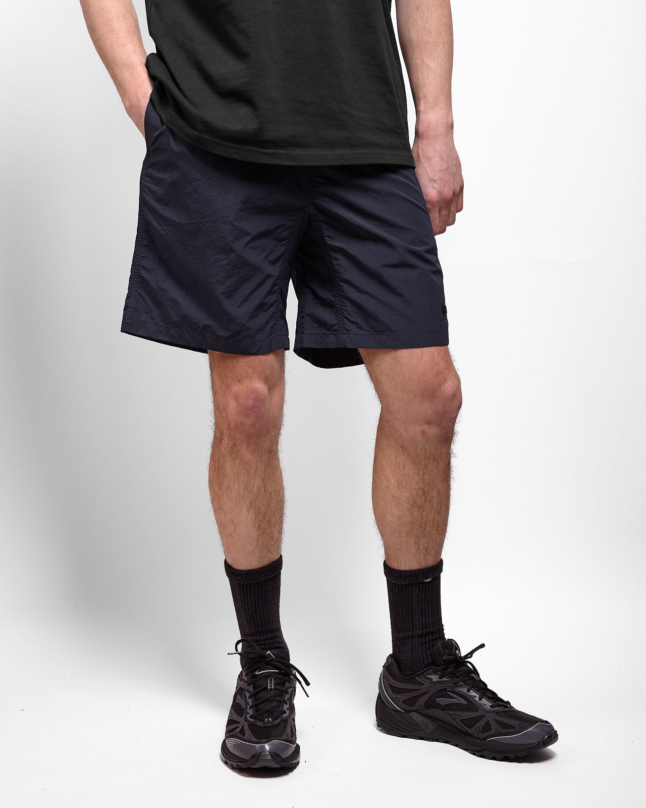 Nylon Packable G-Short in British Navy