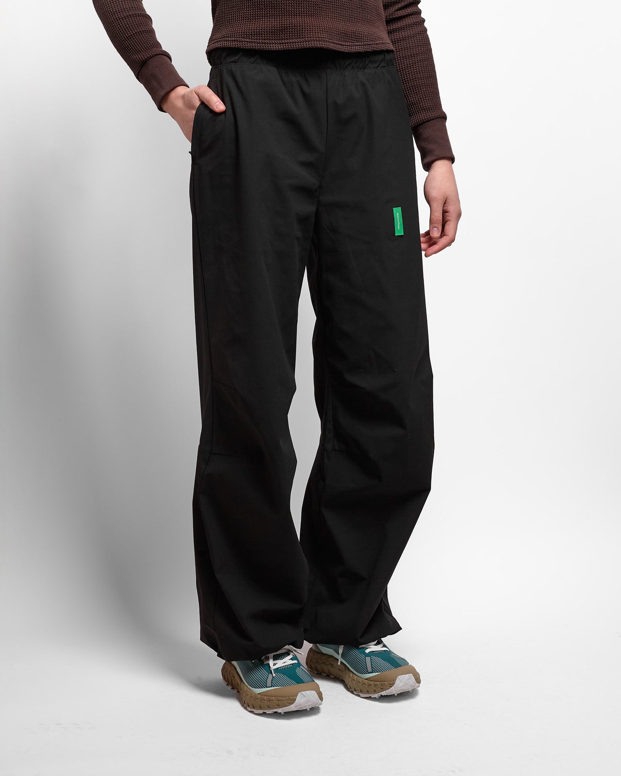 Wide Leg Pants in Black