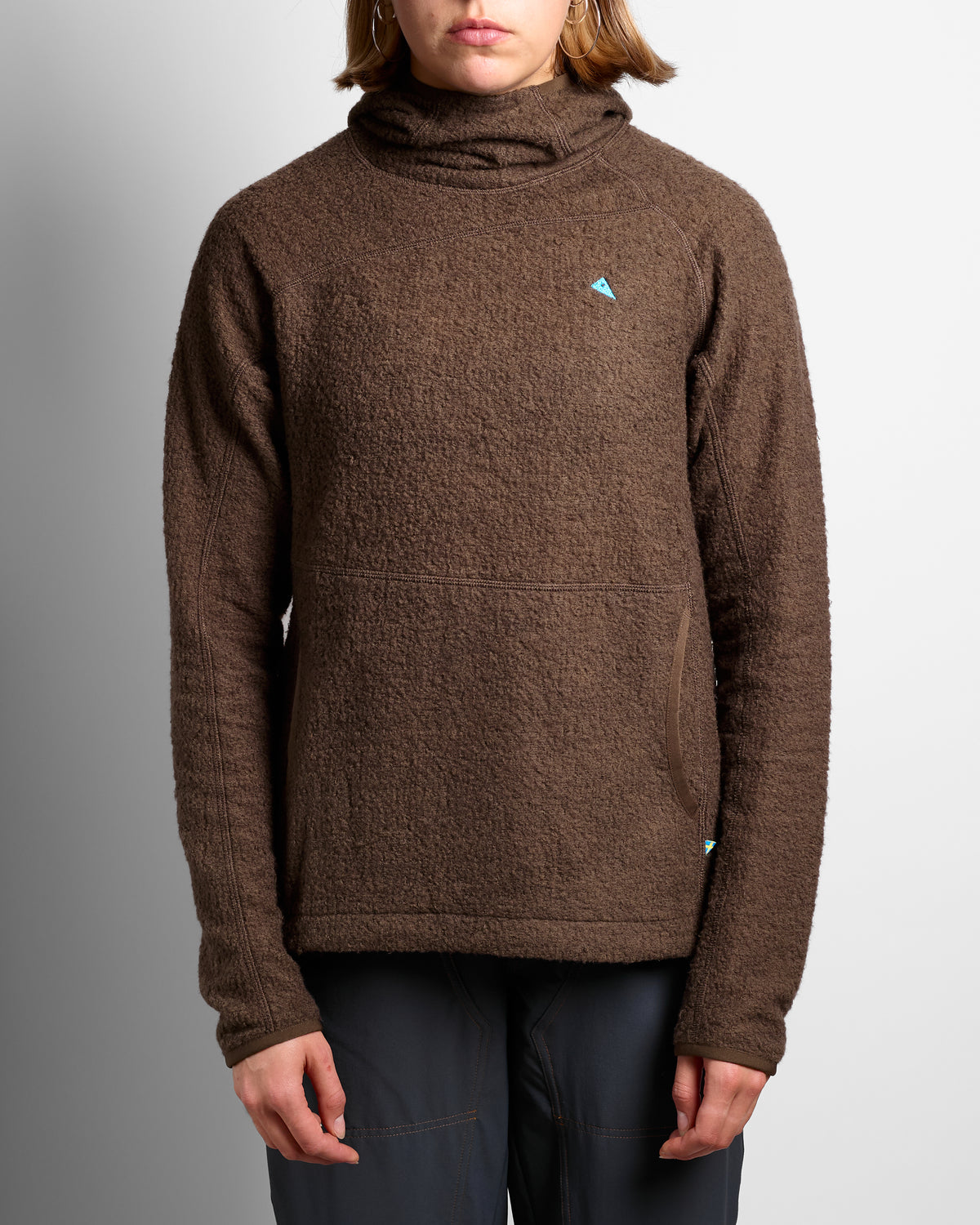Gimle Hoodie W's in Slate Brown