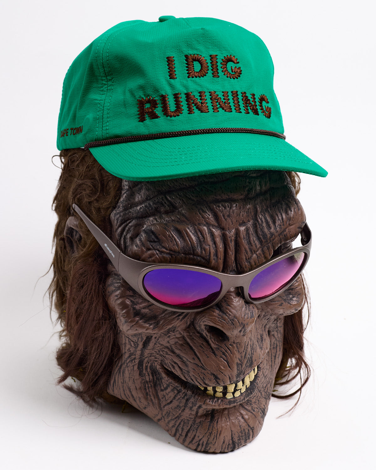 I Dig Running Magnet Trucker in Green ~ Windthrow